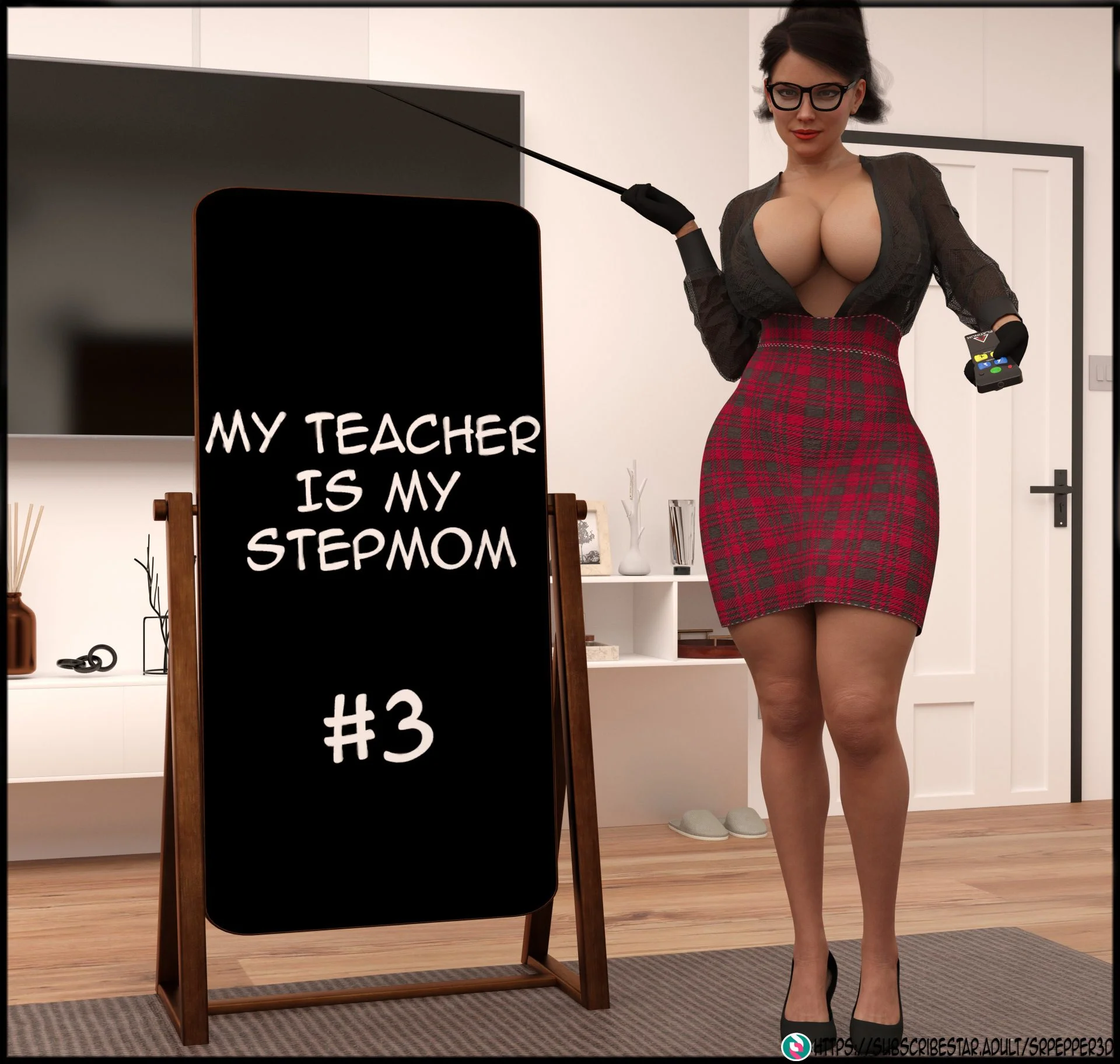 My Teacher is my StepMom [Sr Pepper] cover