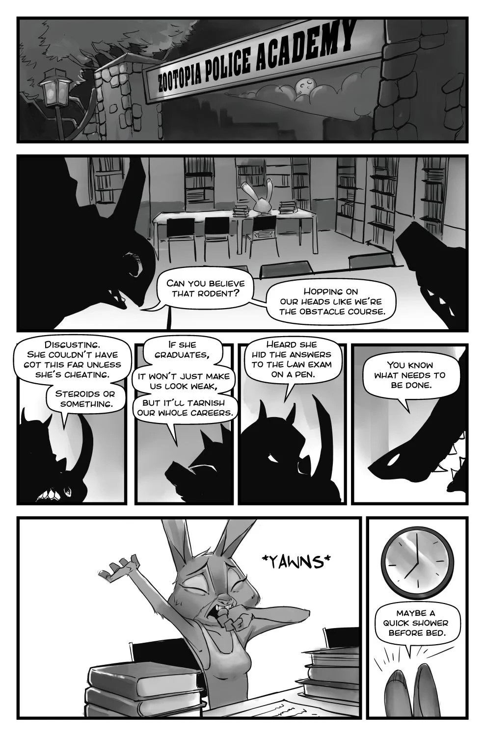 Police Zootality (Zootopia) [Disclaimer] cover