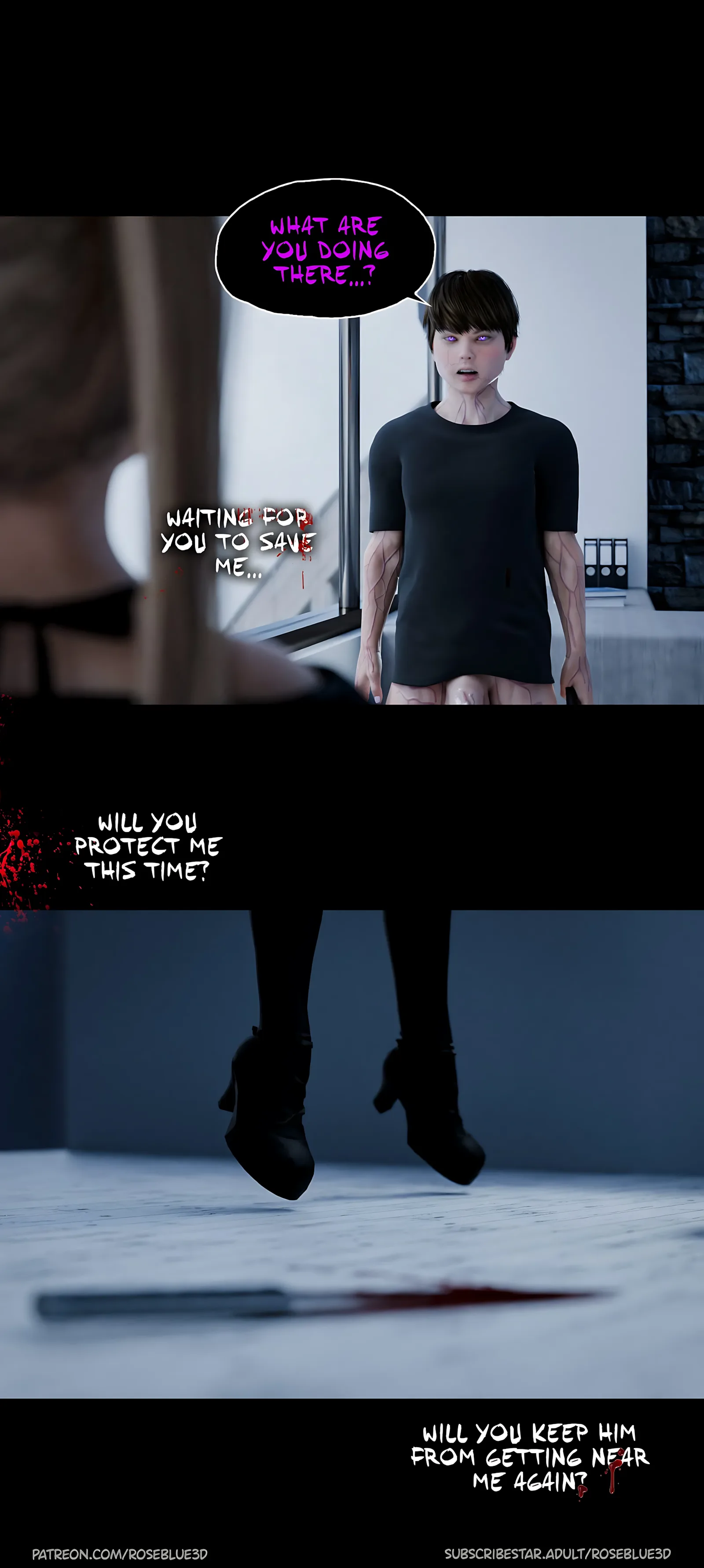 My Neighbor’s Widow 21-56 [RoseBlue3D], 40 . My Neighbor's Widow - Ch.40, page 5 of 103