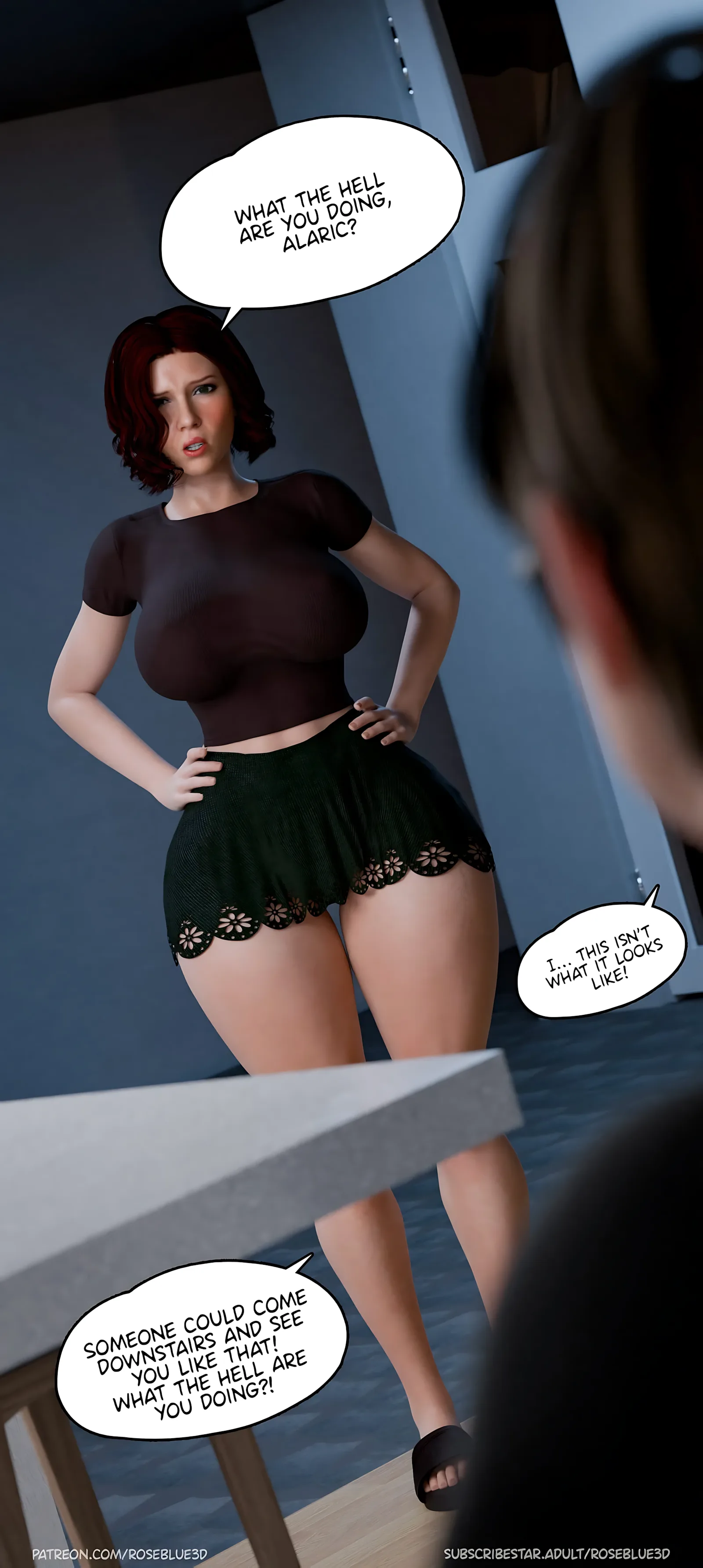 My Neighbor’s Widow 21-56 [RoseBlue3D], 35 . My Neighbor's Widow - Ch.35, page 56 of 64