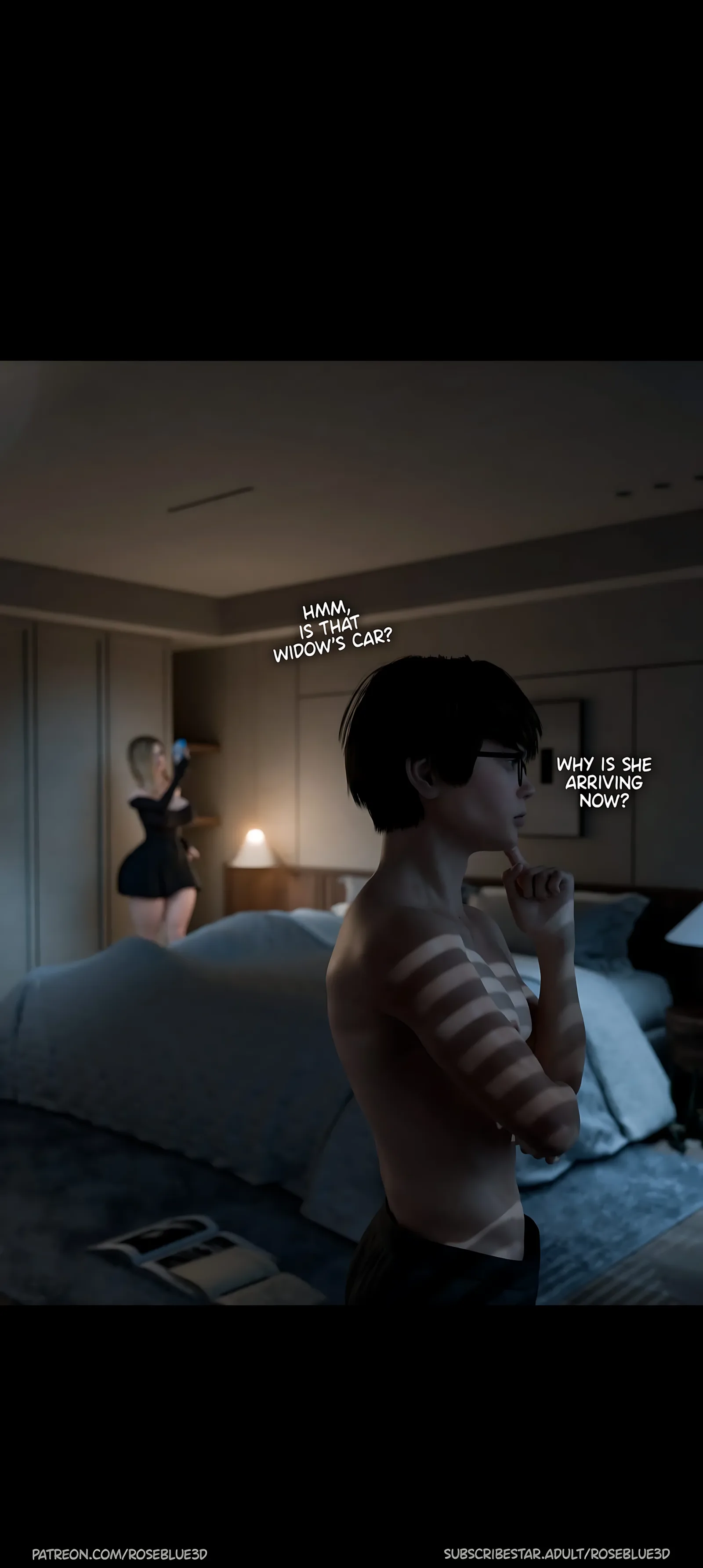 My Neighbor’s Widow 21-56 [RoseBlue3D], 32 . My Neighbor's Widow - Ch.32, page 34 of 82