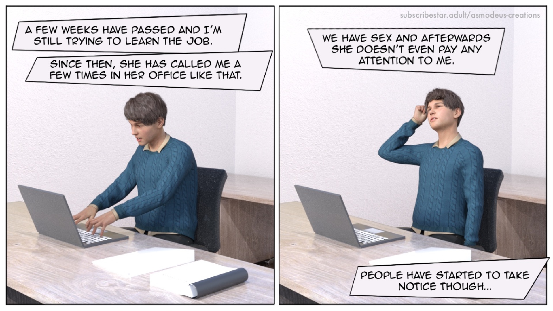 My New Job [Asmodeu], My New Job2, page 2 of 21