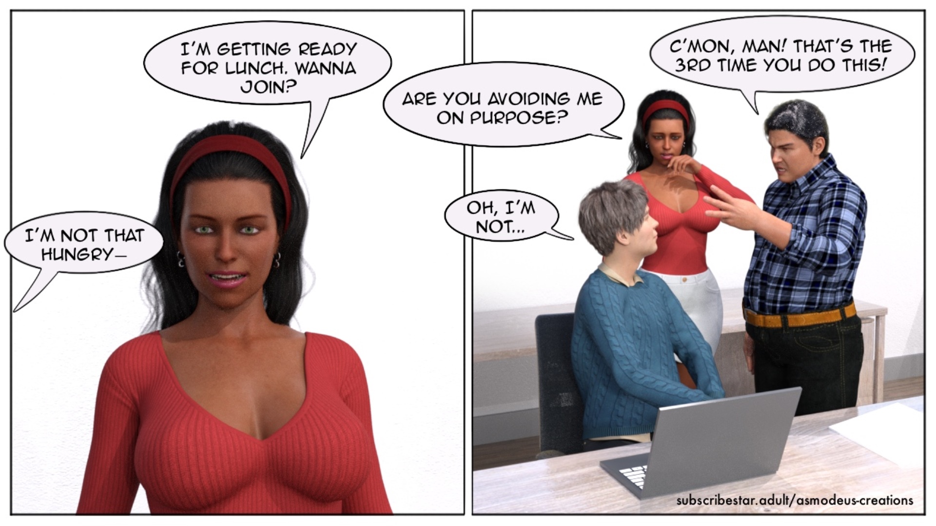 My New Job [Asmodeu], My New Job2, page 7 of 21