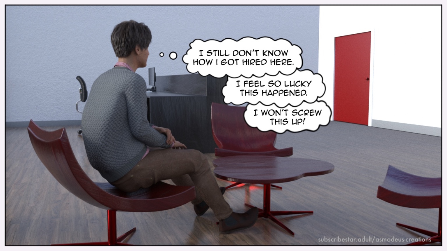 My New Job [Asmodeu], My New Job1, page 5 of 60