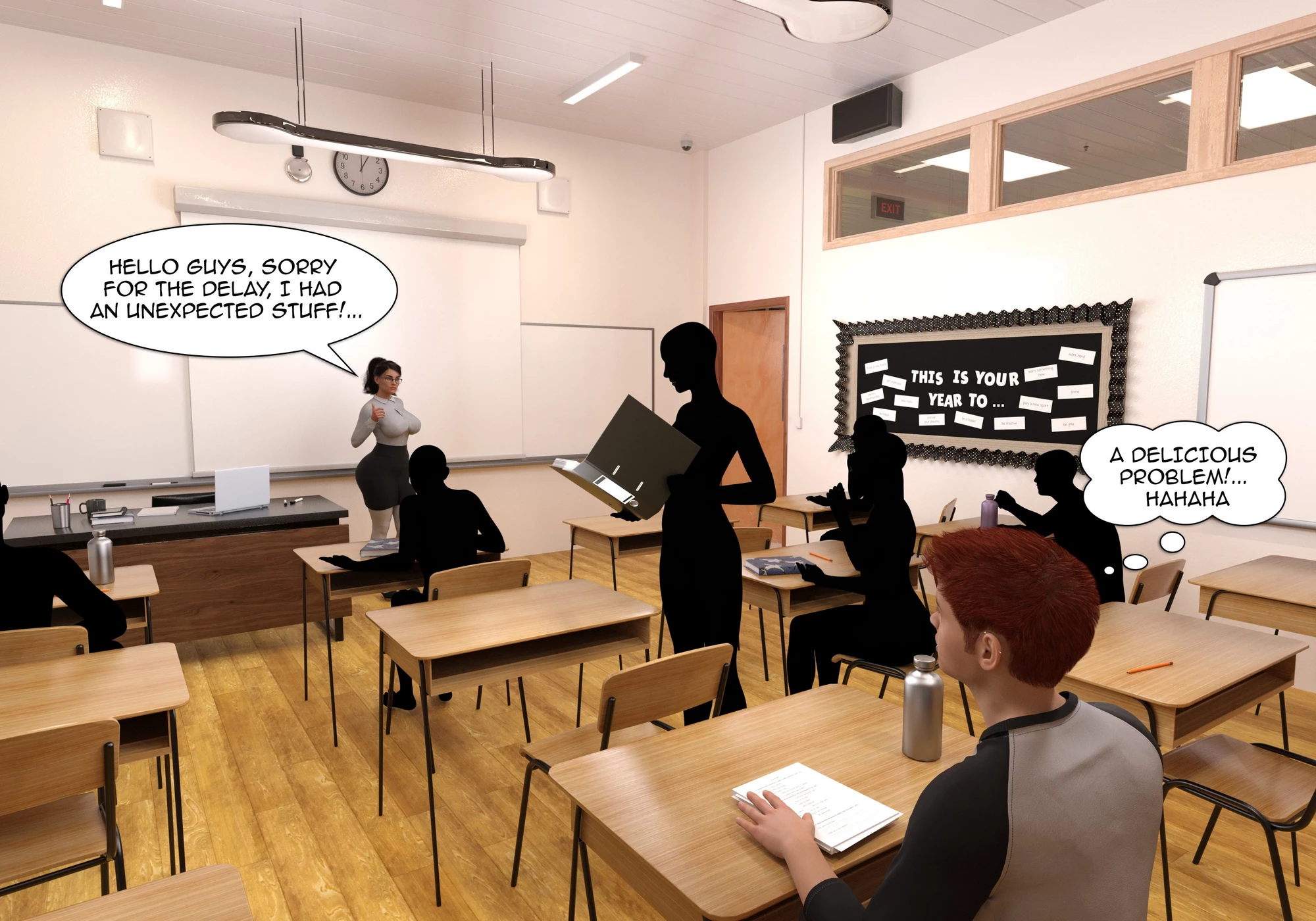 My Teacher is my StepMom [Sr Pepper], 1. My Teacher is my StepMom, page 128 of 233