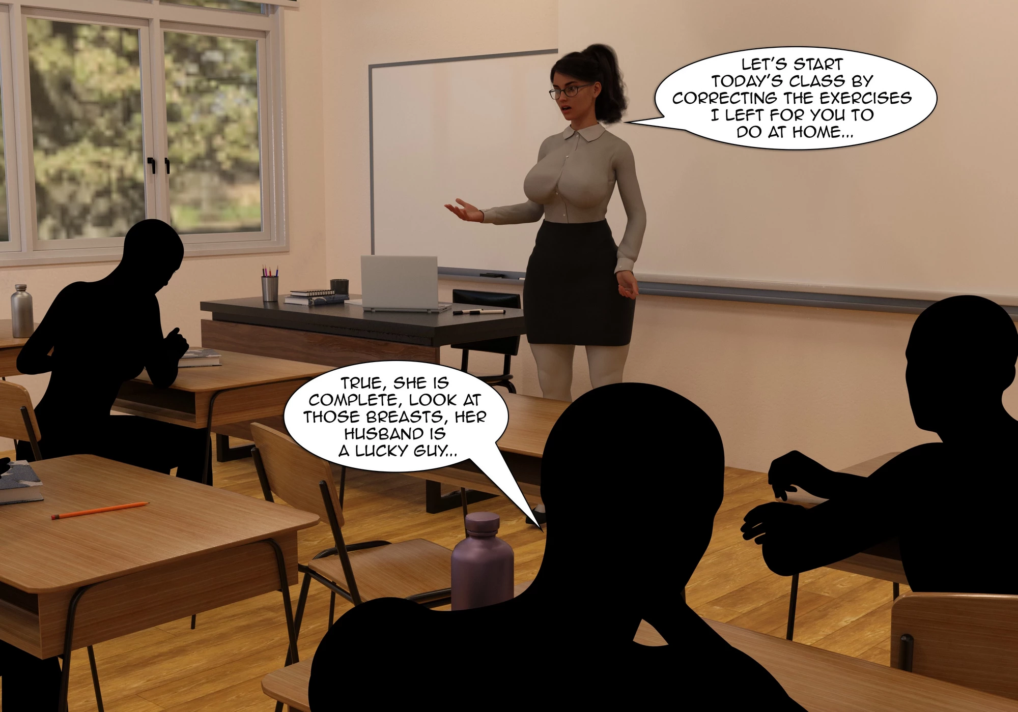 My Teacher is my StepMom [Sr Pepper], 1. My Teacher is my StepMom, page 140 of 233