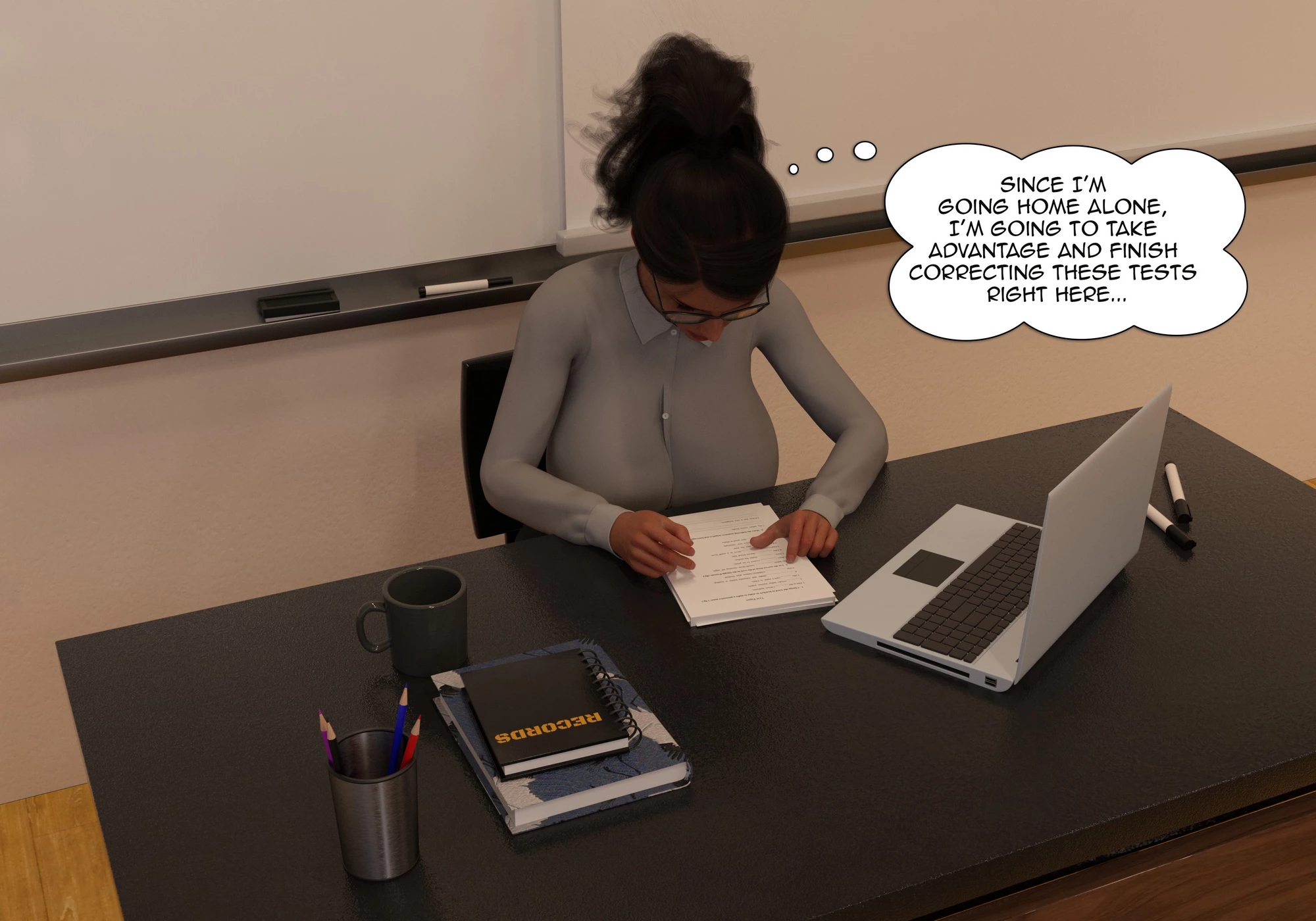 My Teacher is my StepMom [Sr Pepper], 1. My Teacher is my StepMom, page 148 of 233