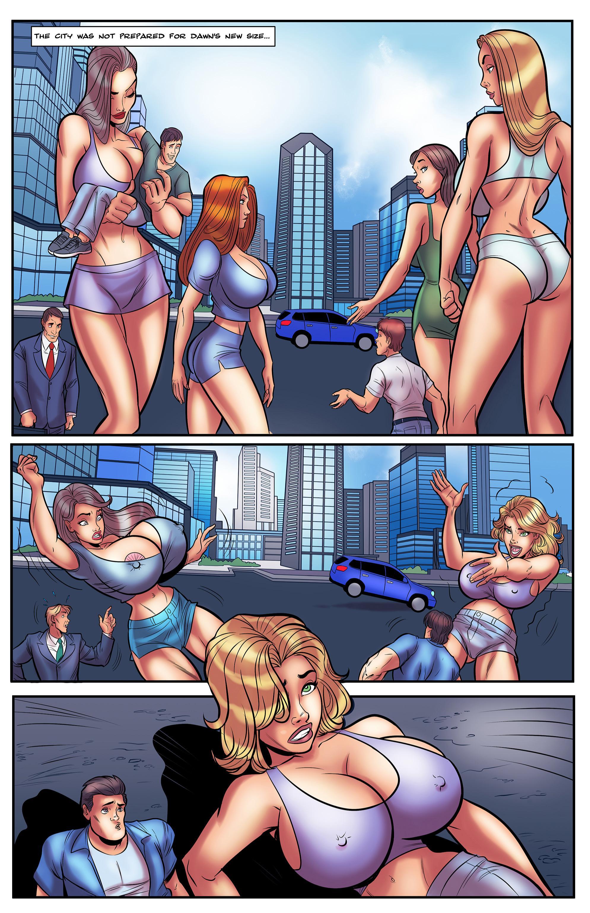 New Heaven: My Giant Stepmom [BotComics], New Heaven My Giant Stepmom 4, page 3 of 13