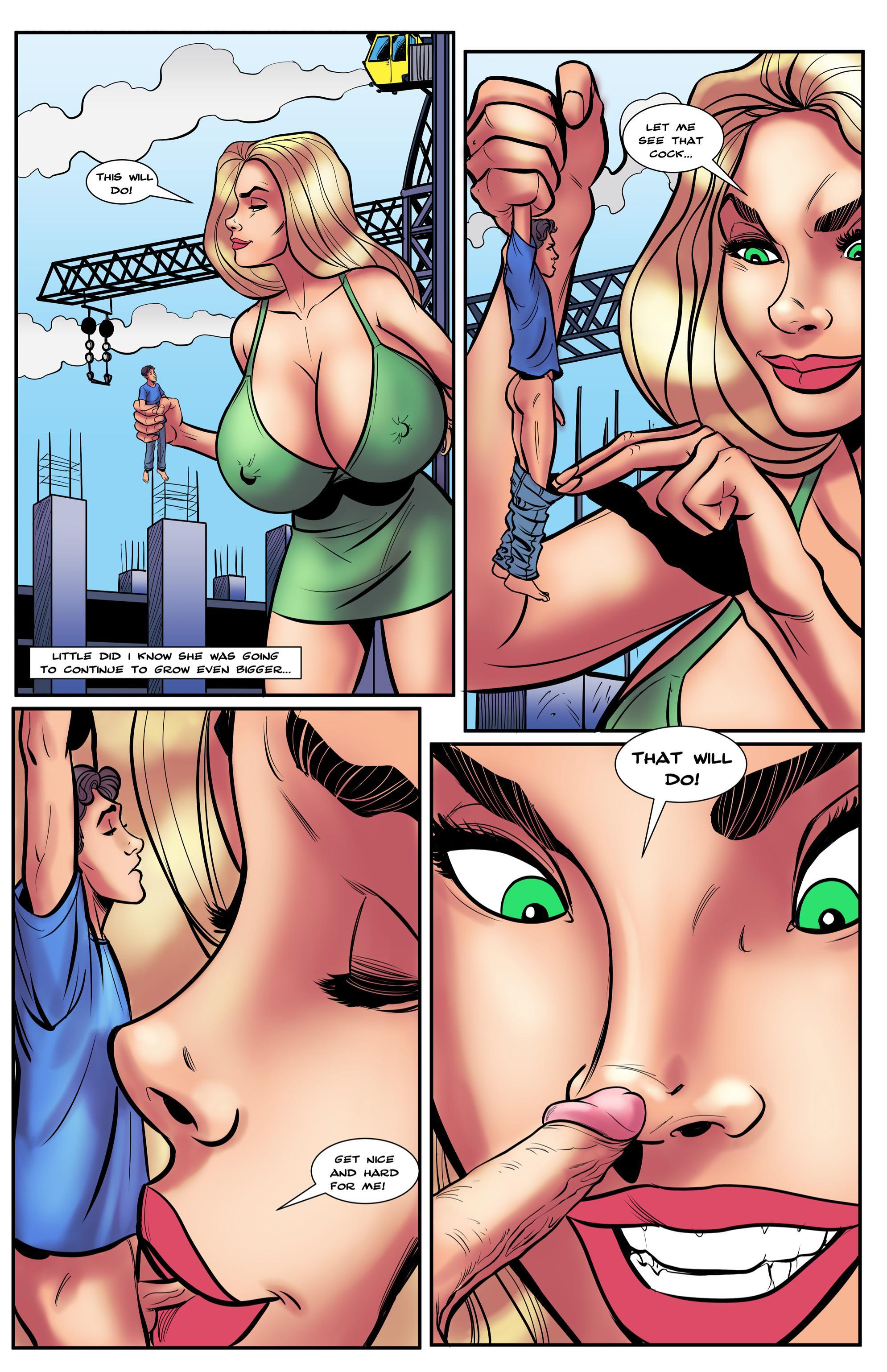 New Heaven: My Giant Stepmom [BotComics], New Heaven My Giant Stepmom 3, page 6 of 13