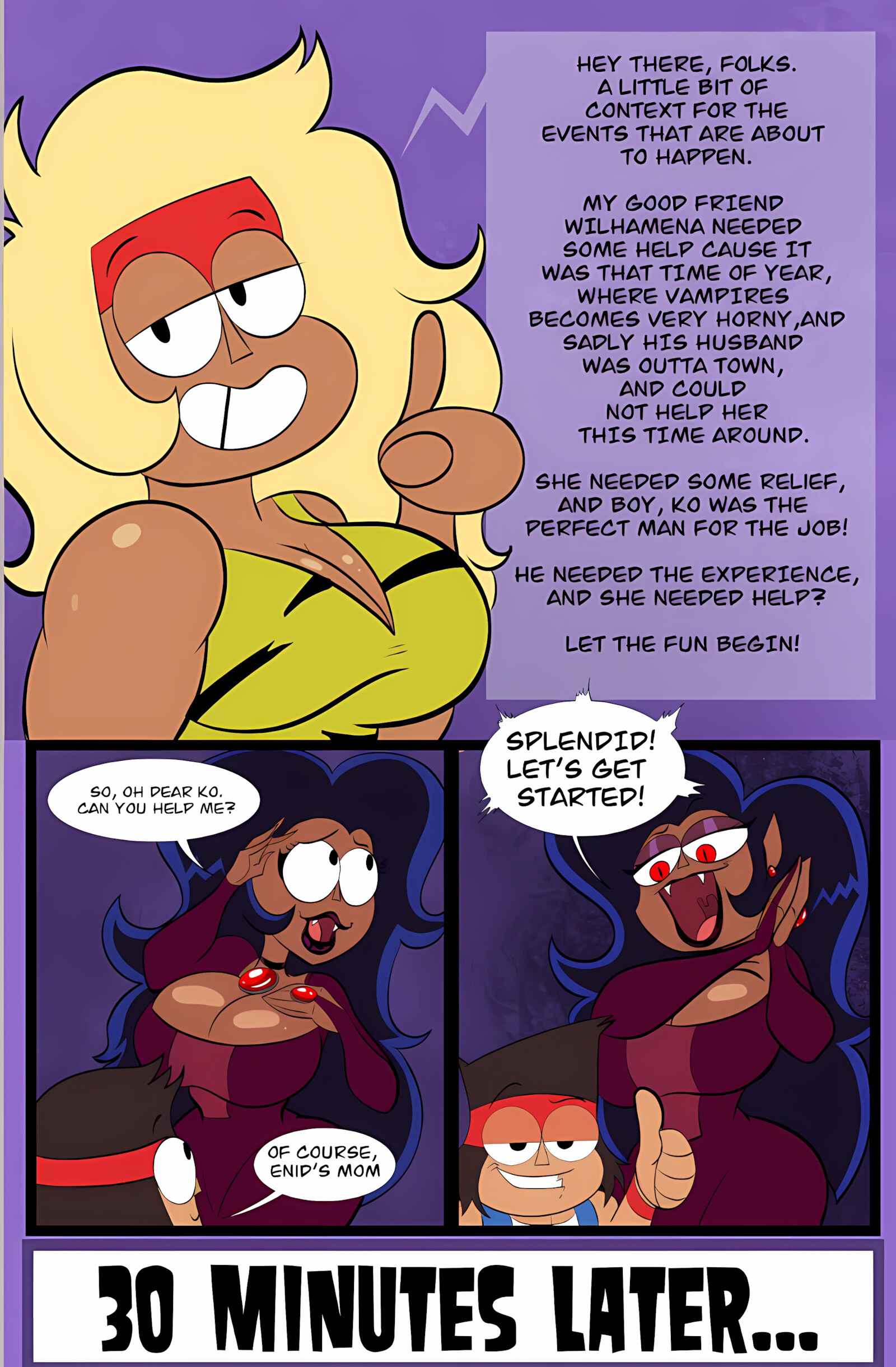 Night of the MILF Pire [Ameizing Lewds], Night of the MILF Pire, page 2 of 16