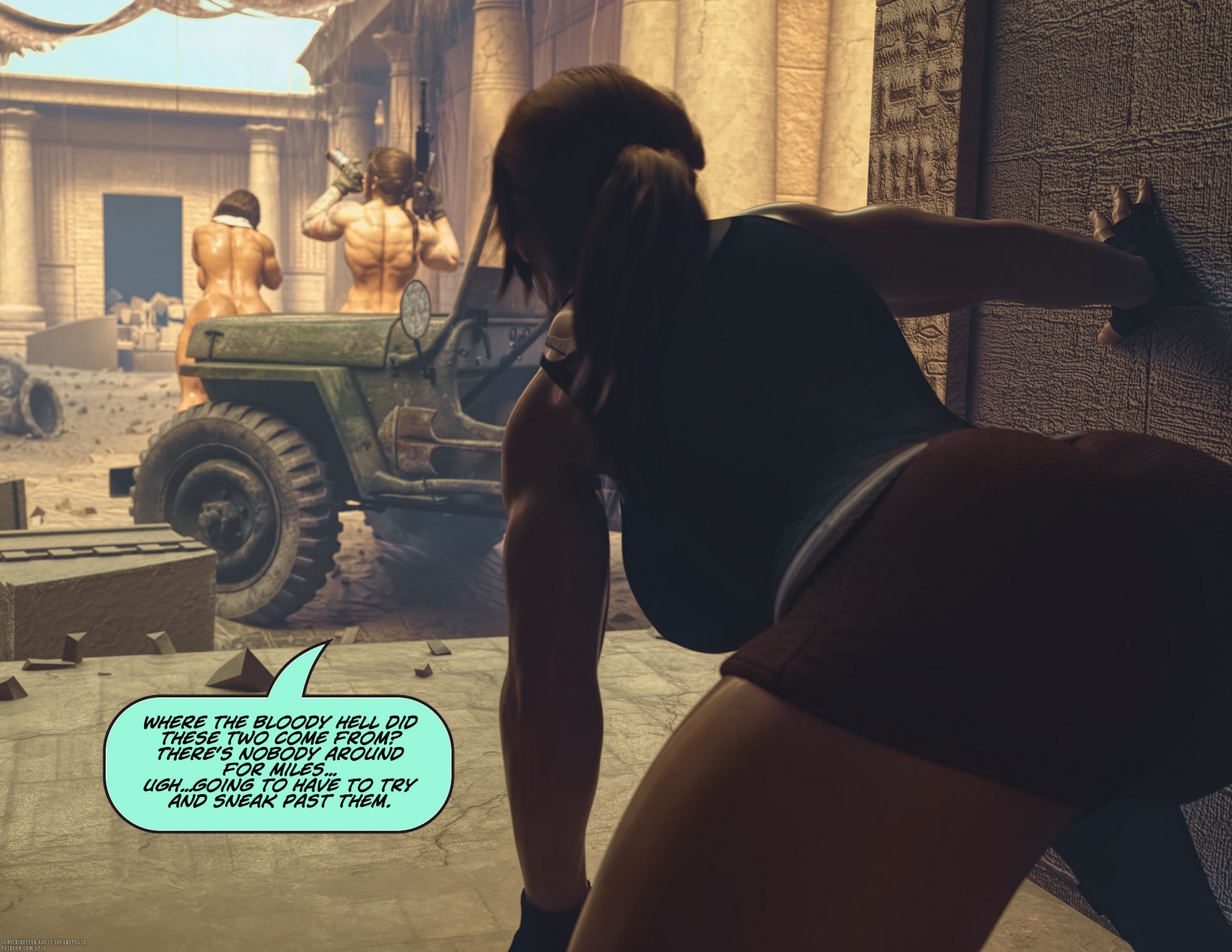 Oasis in a Desert [SquarePeg3D], Oasis in a Desert, page 4 of 12