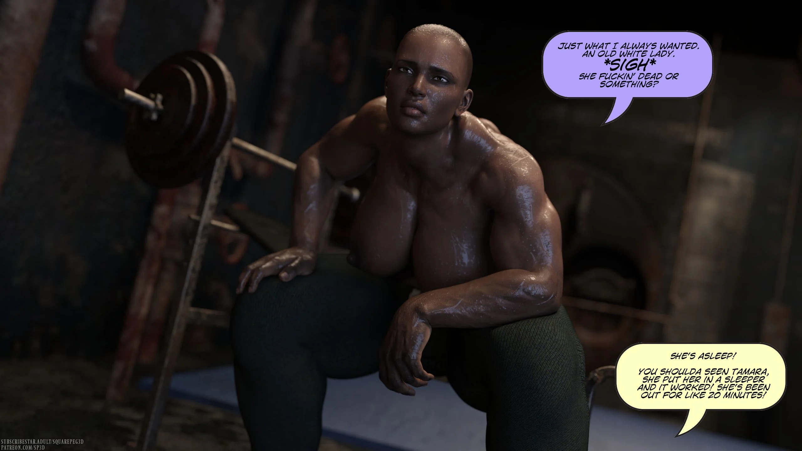 Outside Of The Ring [SquarePeg3D], 34 . Outside Of The Ring - A Little Bit Hazy (Cancelled), page 13 of 24
