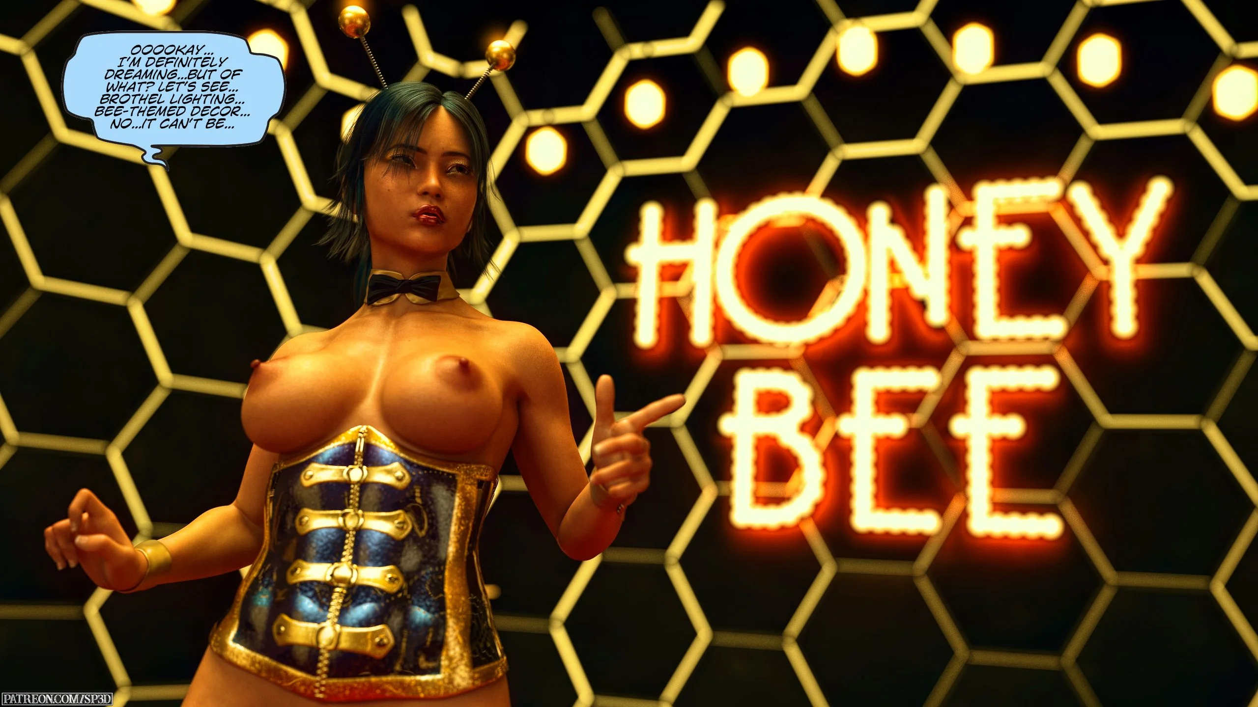 Outside Of The Ring [SquarePeg3D], 33 . Outside Of The Ring - Honey Honey, page 4 of 75
