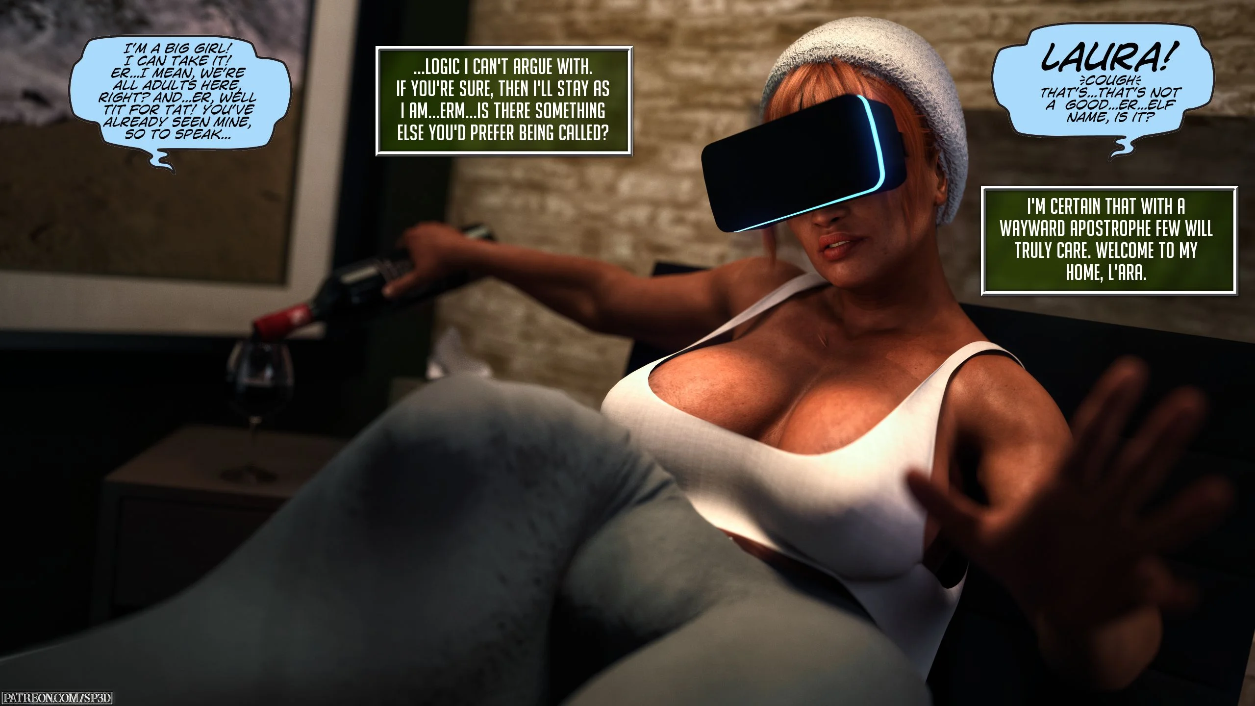 Outside Of The Ring [SquarePeg3D], 32 . Outside Of The Ring - Allusions, page 16 of 124