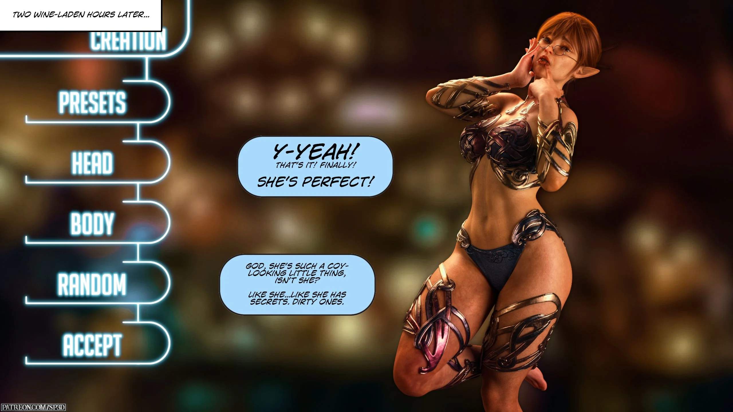 Outside Of The Ring [SquarePeg3D], 32 . Outside Of The Ring - Allusions, page 4 of 124