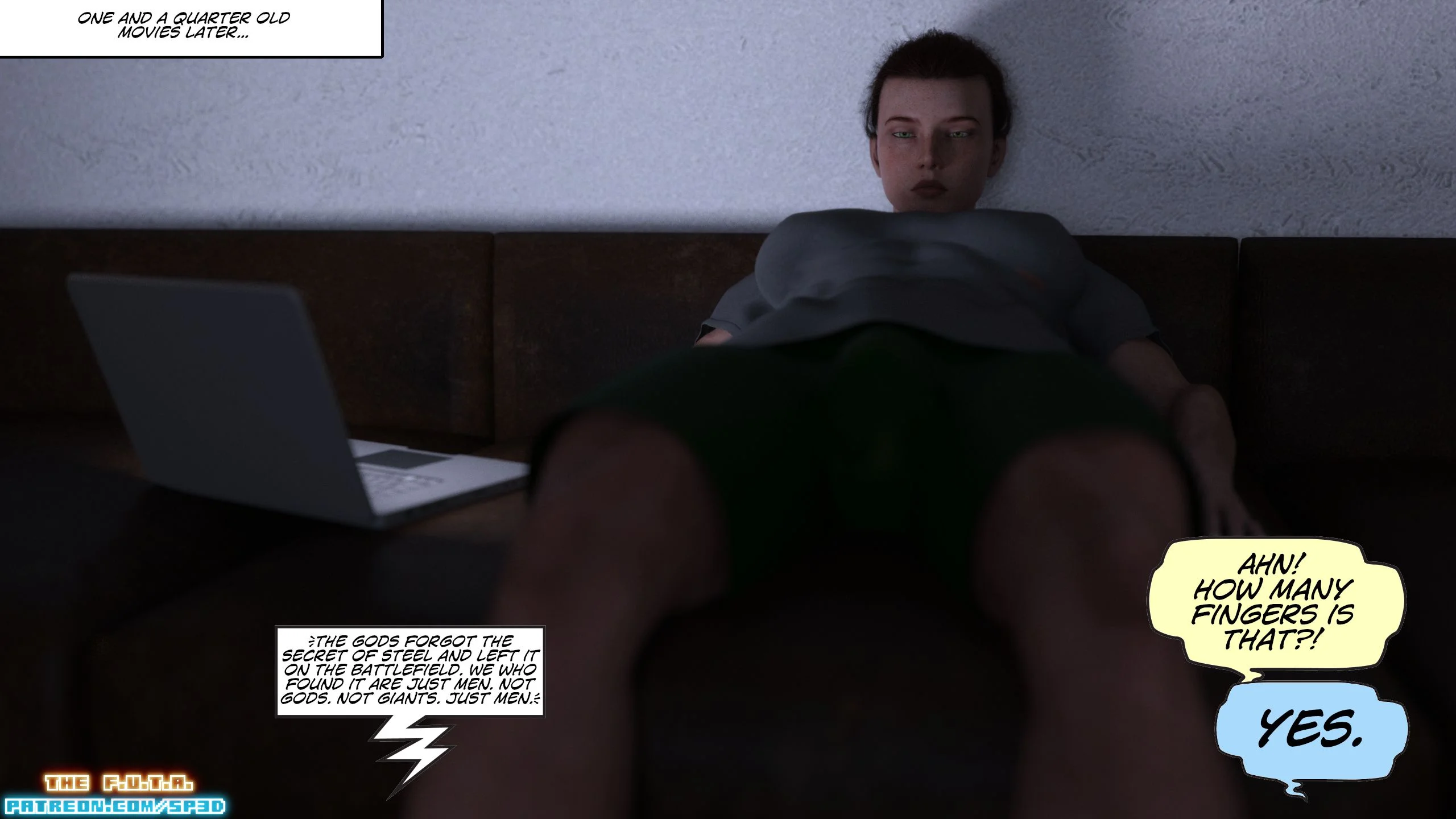 Outside Of The Ring [SquarePeg3D], 29 . Outside Of The Ring - Riddled, page 8 of 26