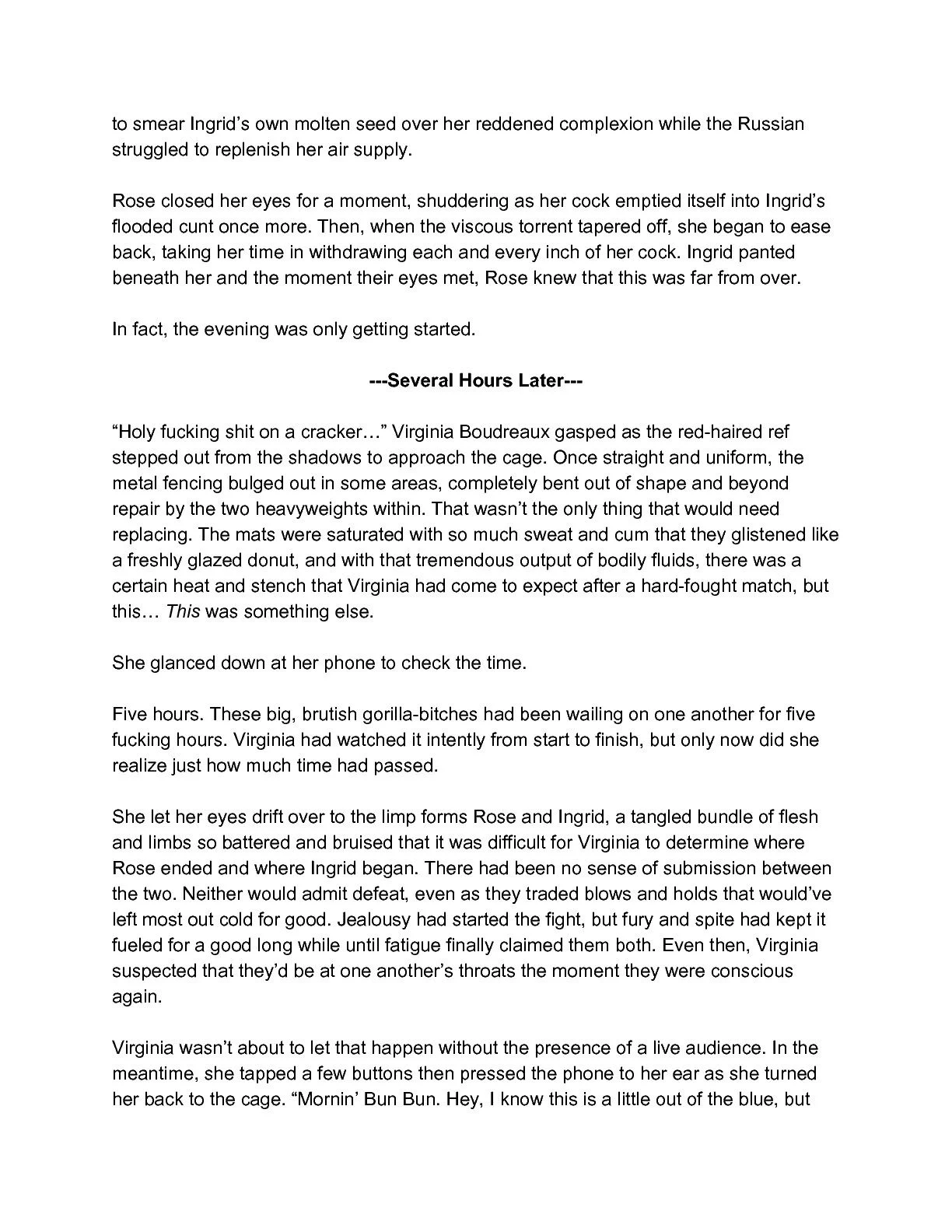 Outside Of The Ring [SquarePeg3D], 20.5 . Outside Of The Ring - Room 217 - Text Only, page 10 of 11