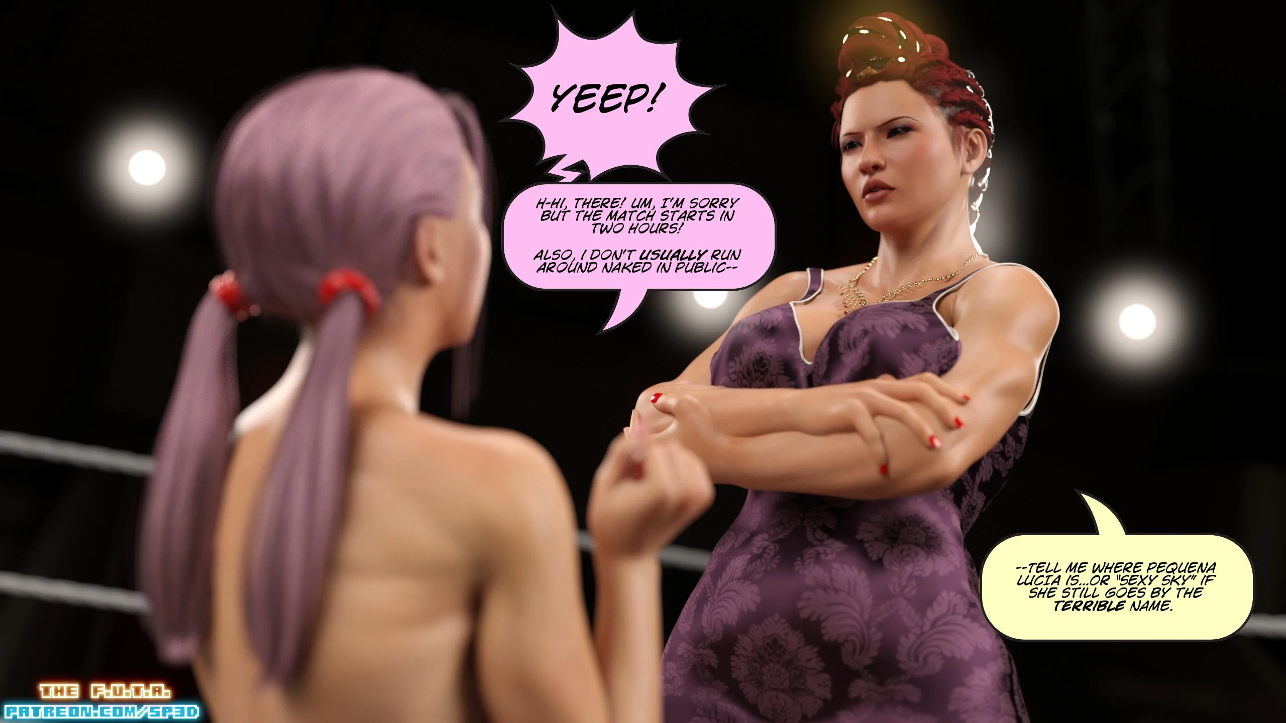 Outside Of The Ring [SquarePeg3D], 17 . Outside Of The Ring - Thick As Blood, page 4 of 18