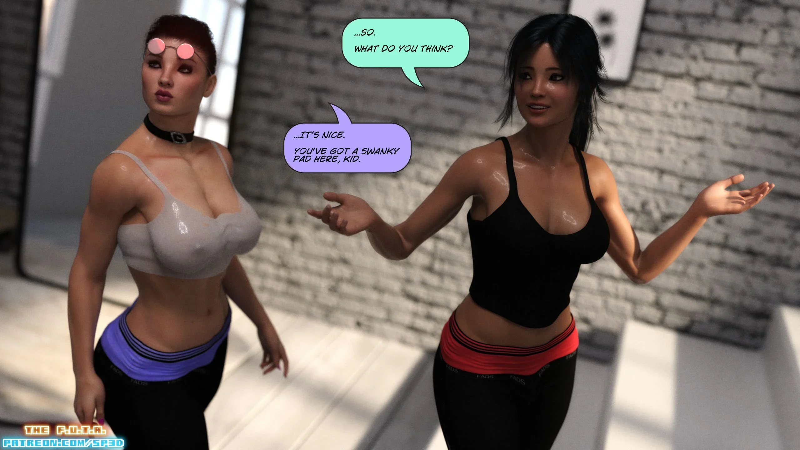 Outside Of The Ring [SquarePeg3D], 14 . Outside Of The Ring - Limbering Up, page 1 of 50