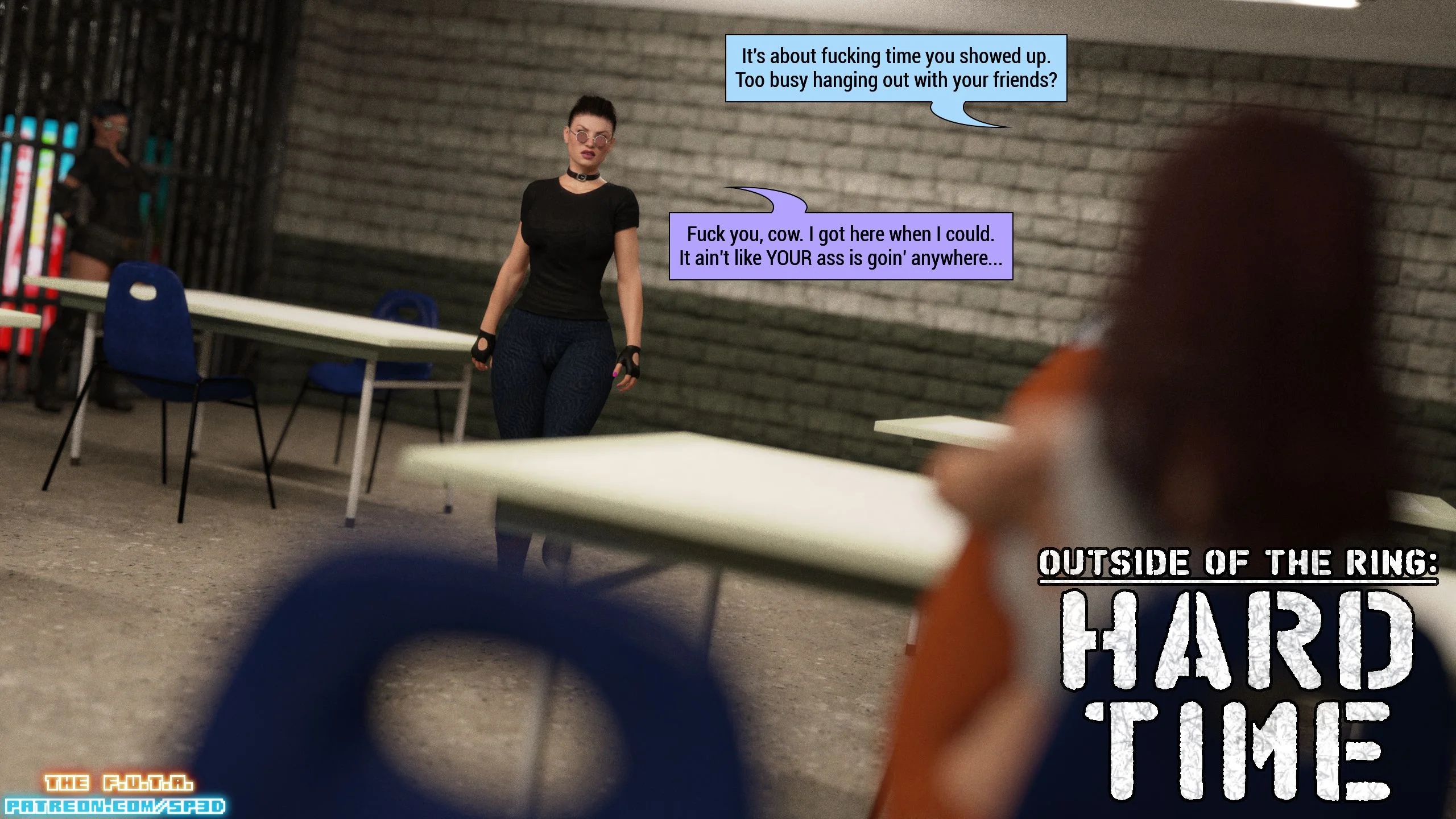 Outside Of The Ring [SquarePeg3D], 6 . Outside Of The Ring - Hard Time, page 1 of 20