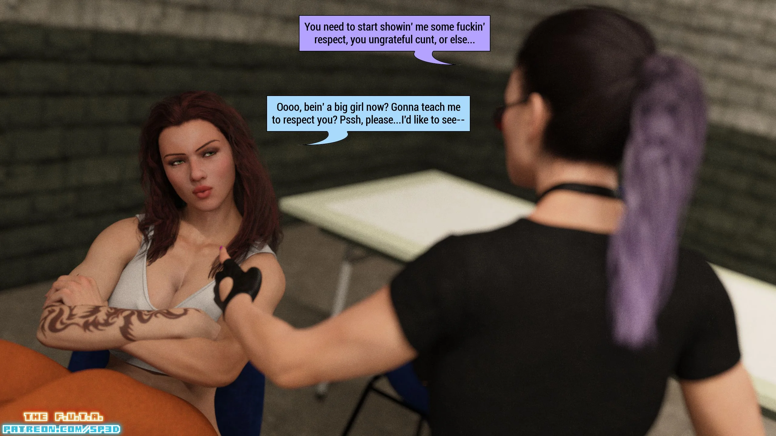 Outside Of The Ring [SquarePeg3D], 6 . Outside Of The Ring - Hard Time, page 2 of 20