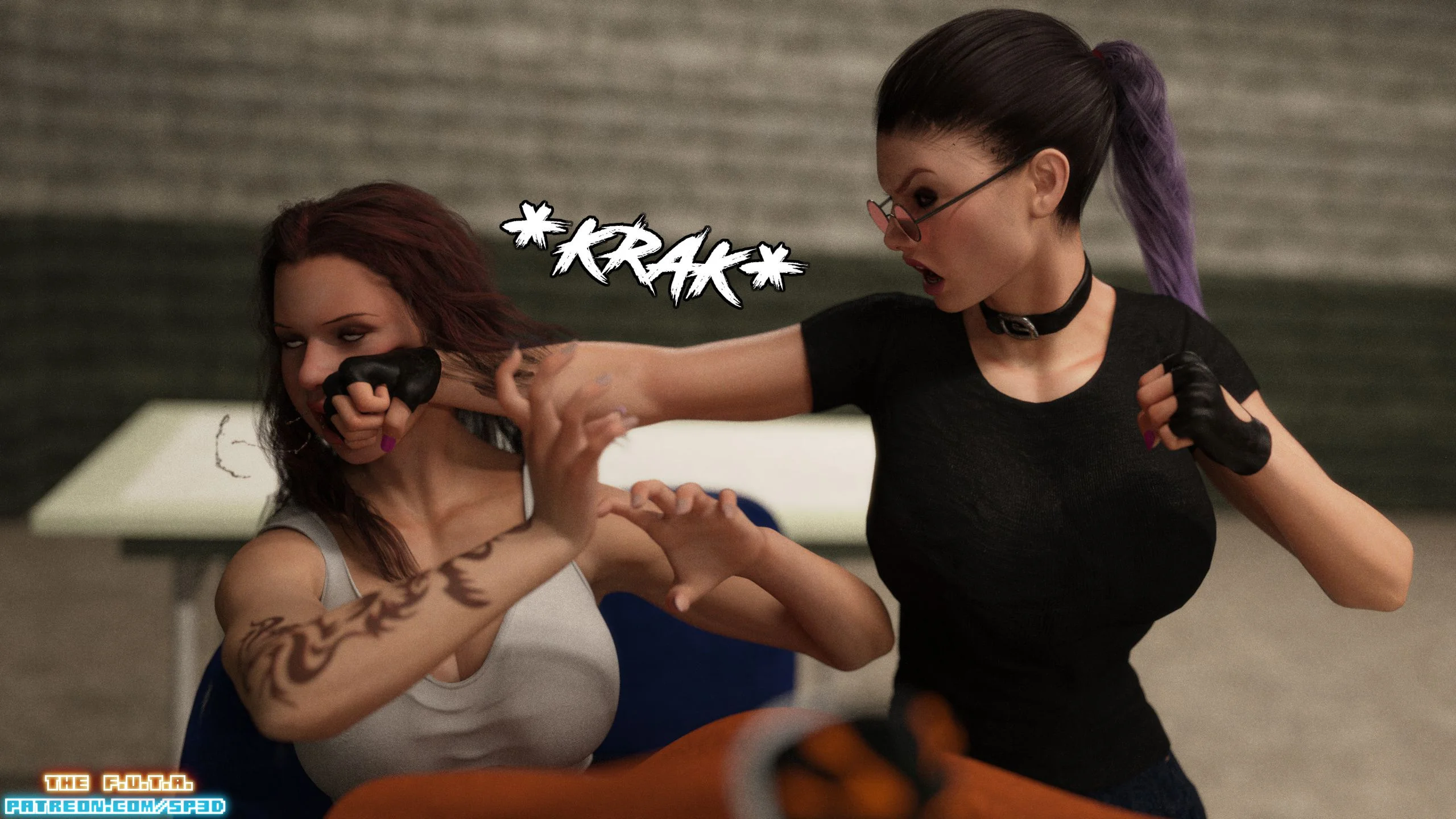 Outside Of The Ring [SquarePeg3D], 6 . Outside Of The Ring - Hard Time, page 3 of 20