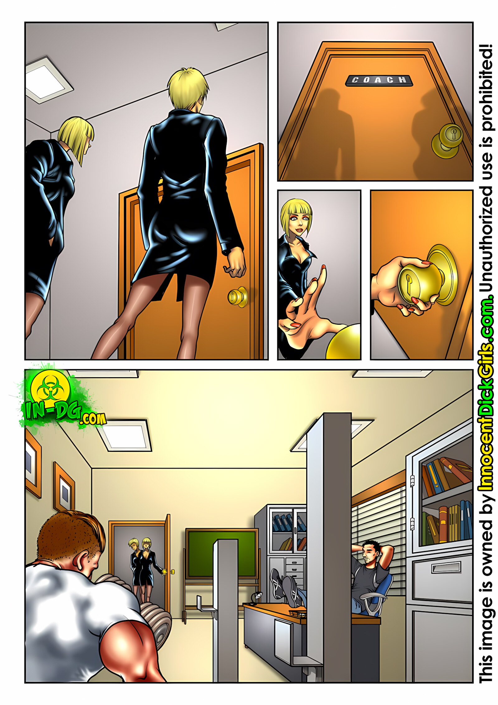 Physical Training [InnocentDickGirls], Physical Training Revenge, page 4 of 14