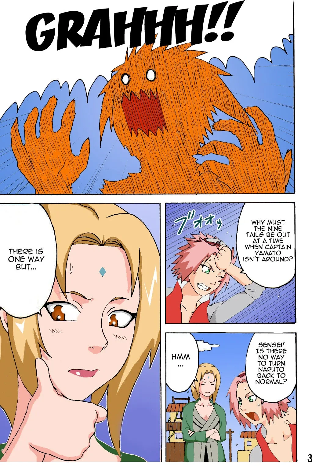Tsunade’s Sexual Therapy [Naruhodo], 1. Tsunade's Sexual Therapy [Naruto], page 3 of 45