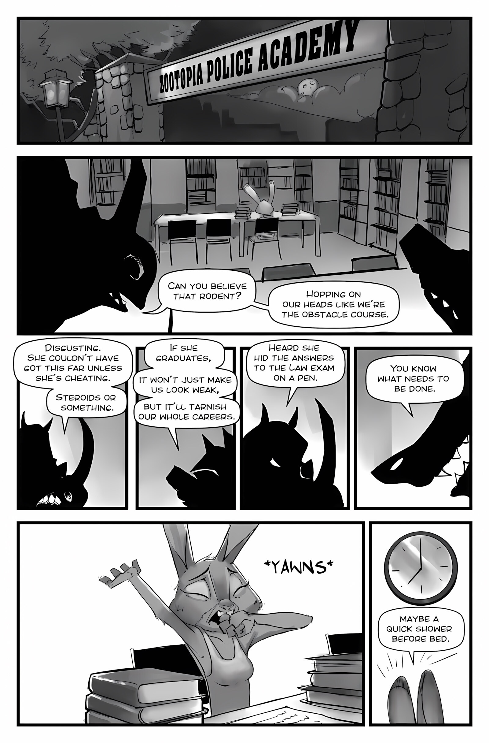 Police Zootality [Disclaimer], Police Zootality, page 1 of 10