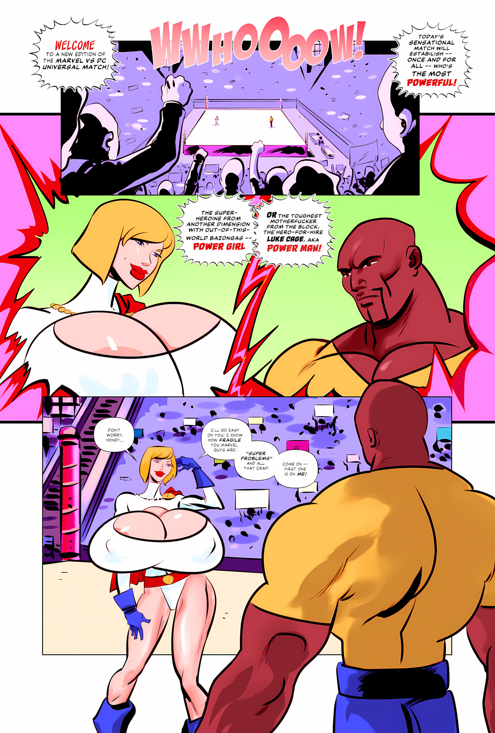 Power Fight [OneSheepArmy], Power Fight, page 1 of 12