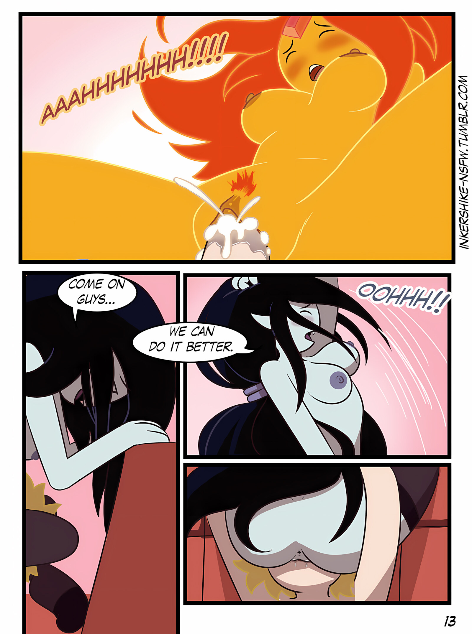 Practice With The Band [Inker Shike], Practice With The Band, page 13 of 15