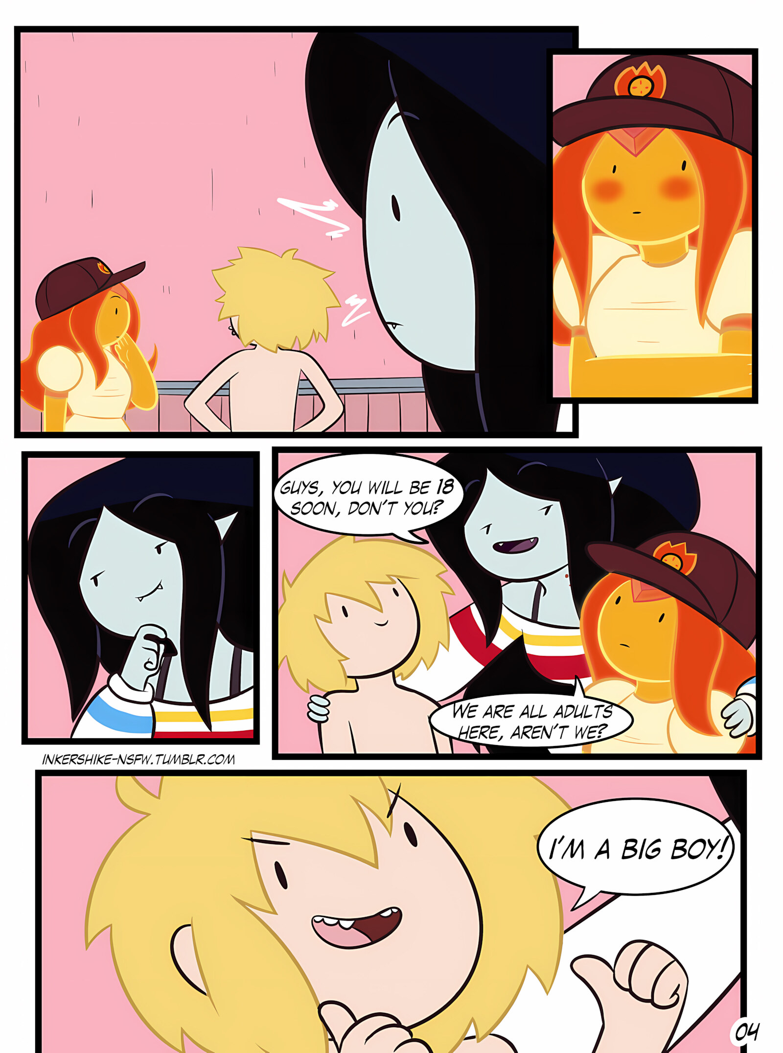 Practice With The Band [Inker Shike], Practice With The Band, page 4 of 15