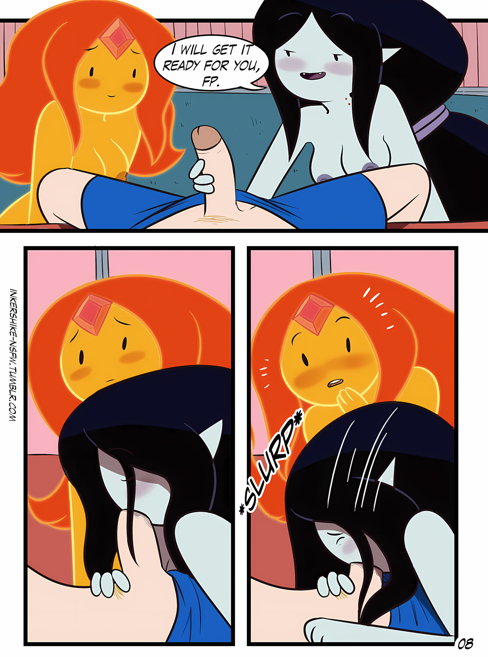 Practice With The Band [Inker Shike], Practice With The Band, page 8 of 15