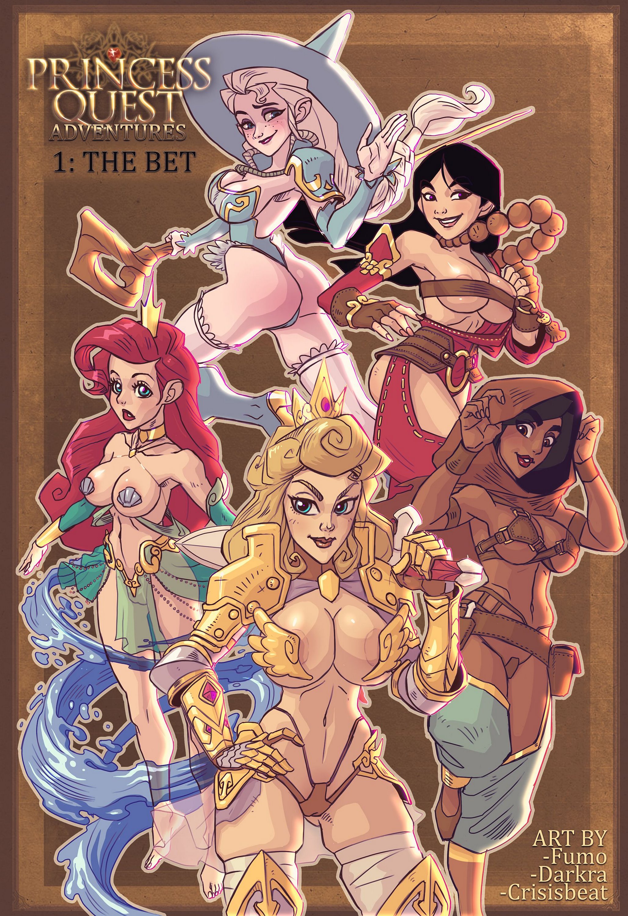 Princess Quest Adventures [Crisisbeat], Princess Quest Adventures, page 1 of 8