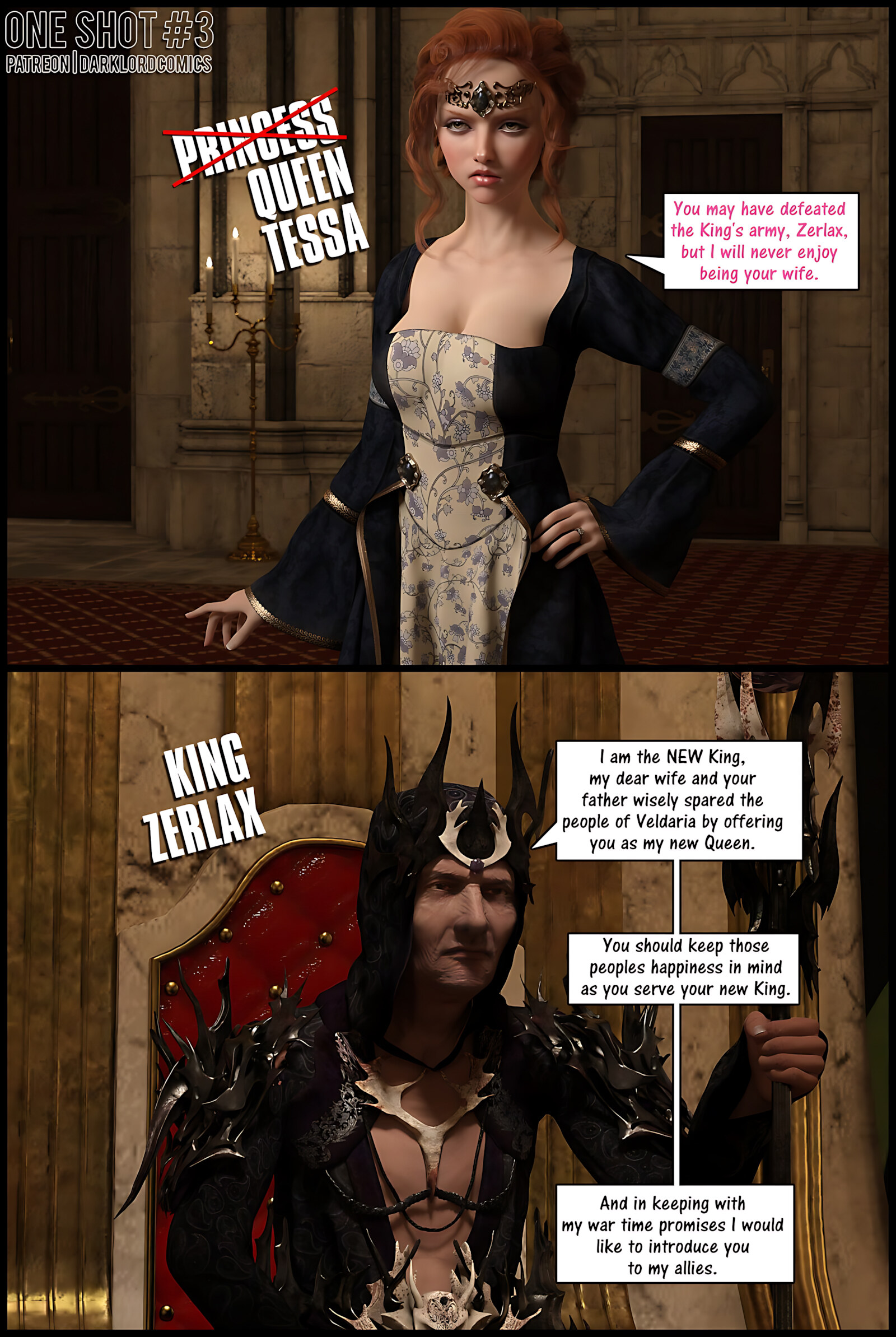 Queen Tessa [Darklord], Queen Tessa, page 1 of 18