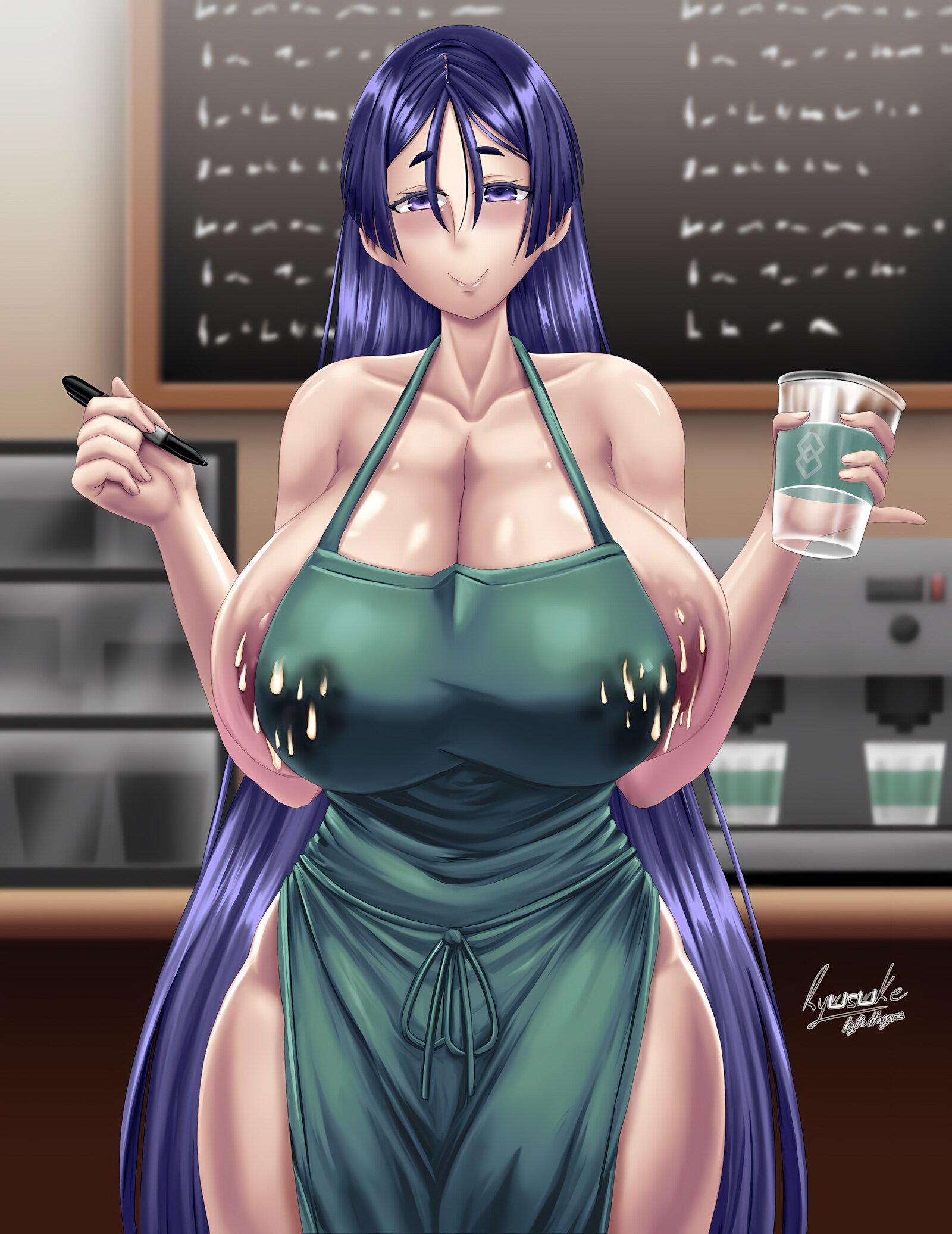 Raikou Breast Milk (Fate Grand Order) [Ryusuke KH], Raikou Breast Milk (Fate Grand Order), page 2 of 8