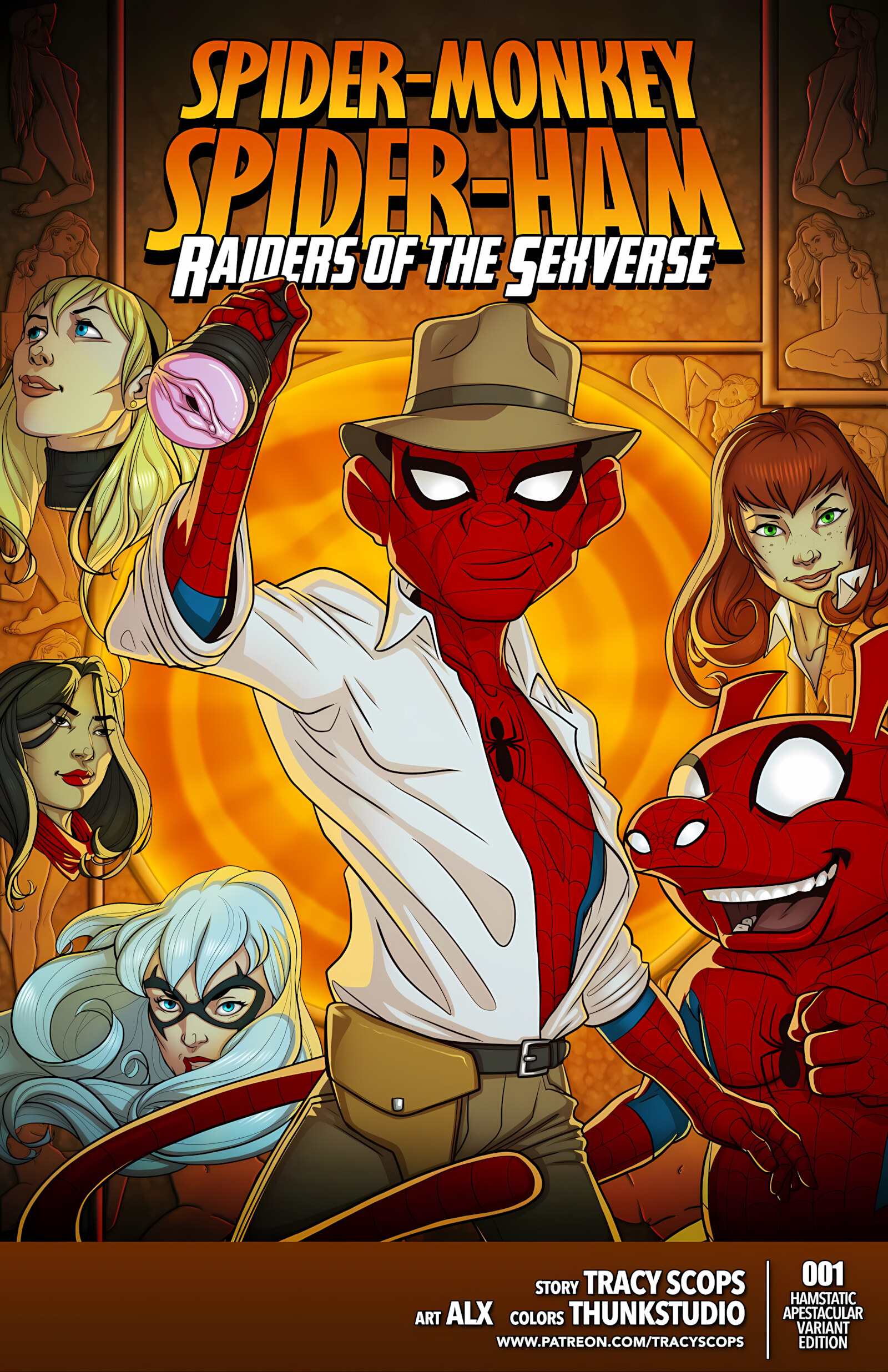 Raiders Of The Sexverse [Tracy Scops], Raiders Of The Sexverse (Spider-Man) [Tracy Scops], page 1 of 13