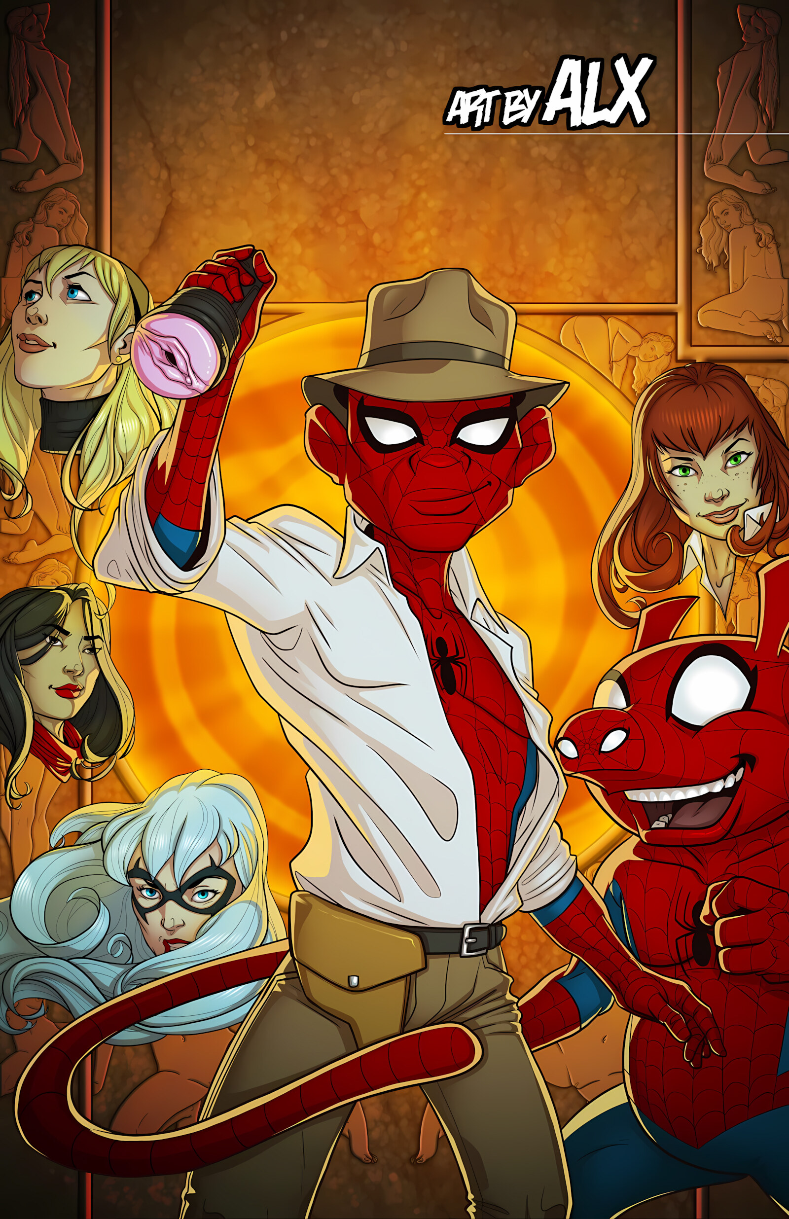 Raiders Of The Sexverse [Tracy Scops], Raiders Of The Sexverse (Spider-Man) [Tracy Scops], page 13 of 13
