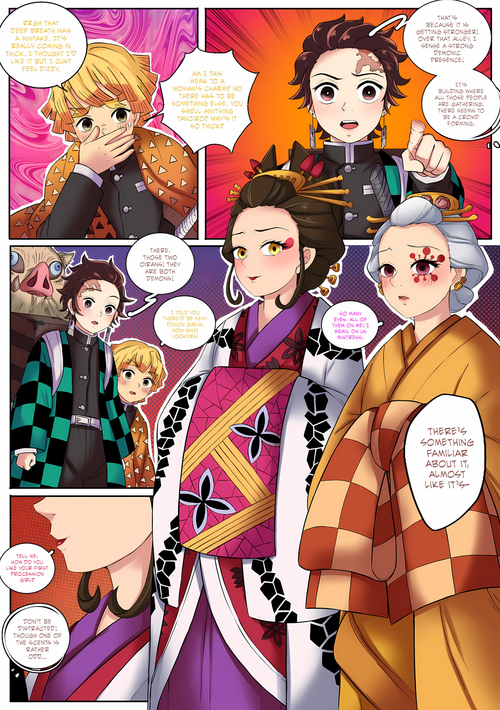 Red Light District [Meowwithme], Red Light District (Kimetsu no Yaiba) [Meowwithme], page 11 of 45