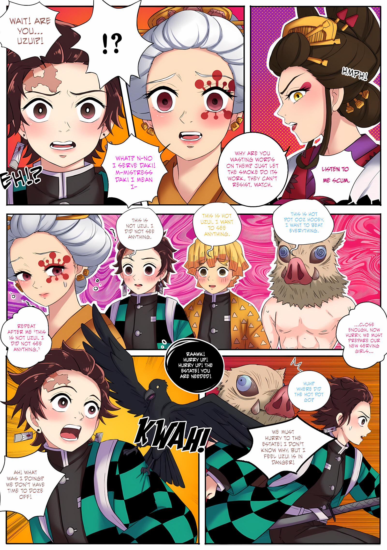Red Light District [Meowwithme], Red Light District (Kimetsu no Yaiba) [Meowwithme], page 12 of 45