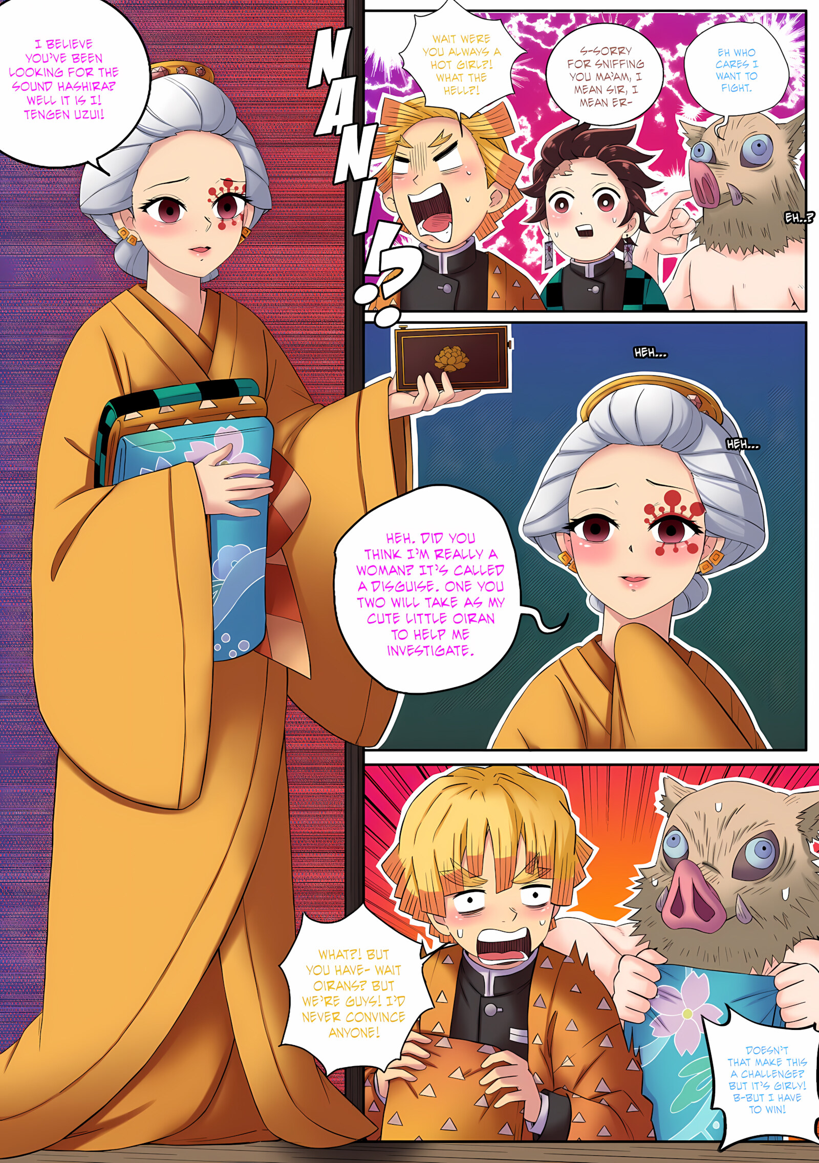 Red Light District [Meowwithme], Red Light District (Kimetsu no Yaiba) [Meowwithme], page 14 of 45