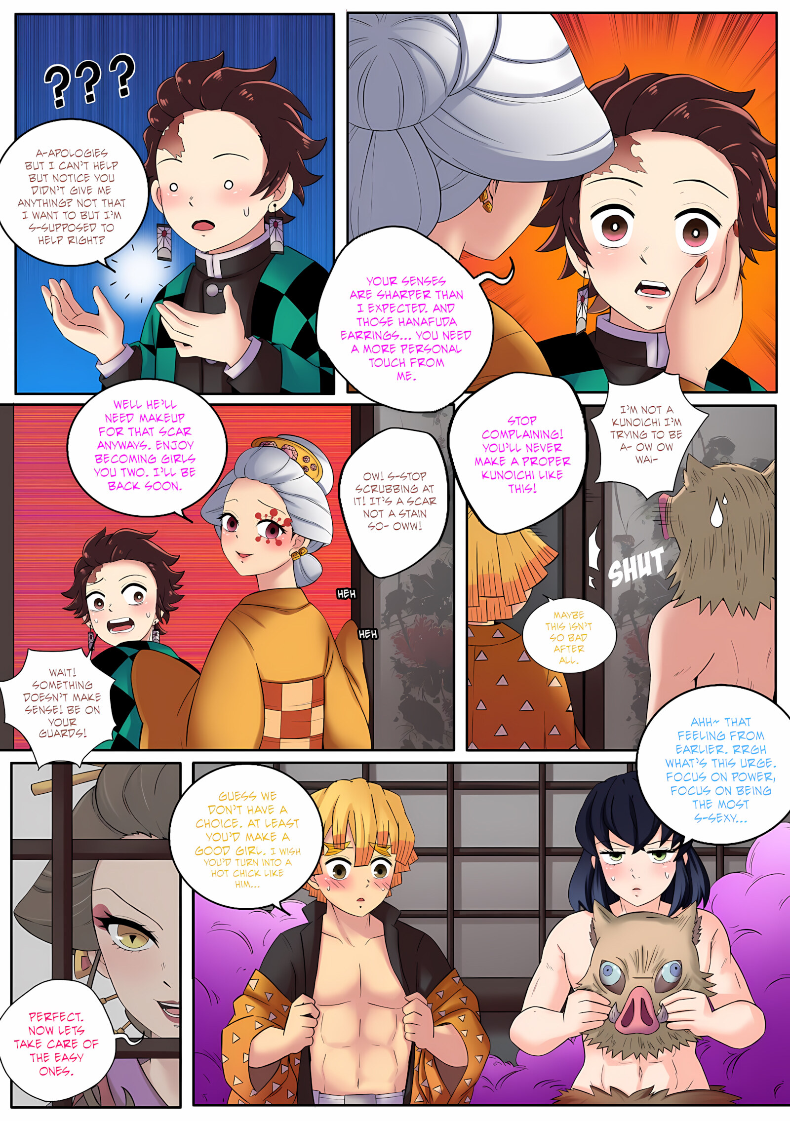 Red Light District [Meowwithme], Red Light District (Kimetsu no Yaiba) [Meowwithme], page 15 of 45