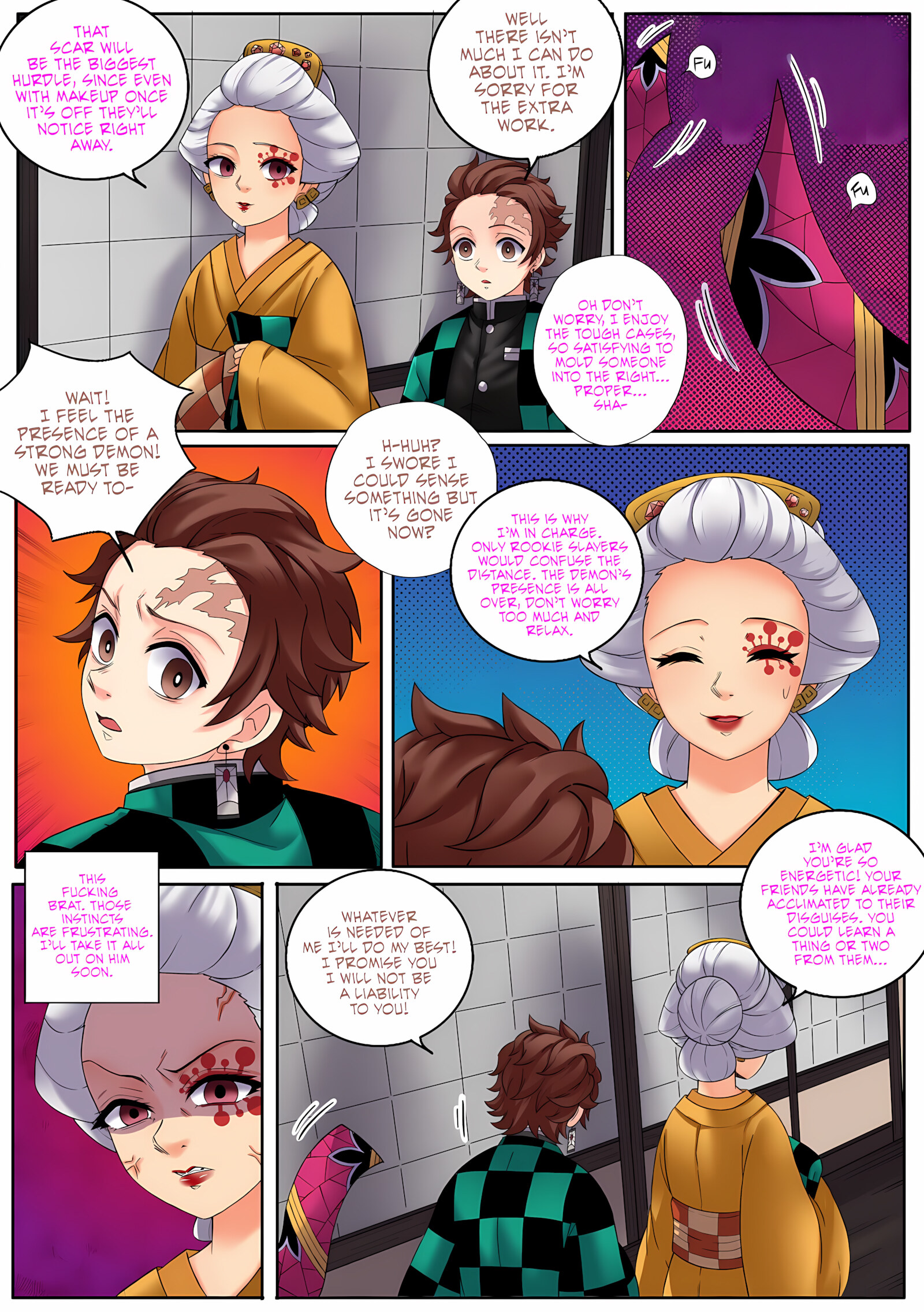 Red Light District [Meowwithme], Red Light District (Kimetsu no Yaiba) [Meowwithme], page 36 of 45
