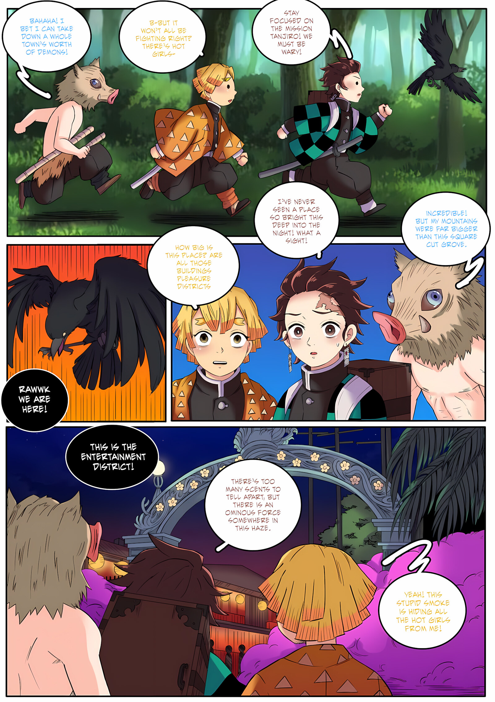 Red Light District [Meowwithme], Red Light District (Kimetsu no Yaiba) [Meowwithme], page 9 of 45