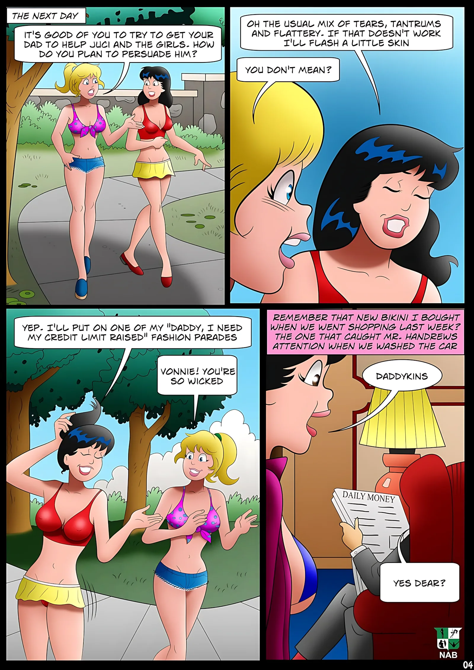 Rivadale Bits [Nab], 1 . The Girls of Riverdale - Chapter 1 (Archies), page 5 of 30