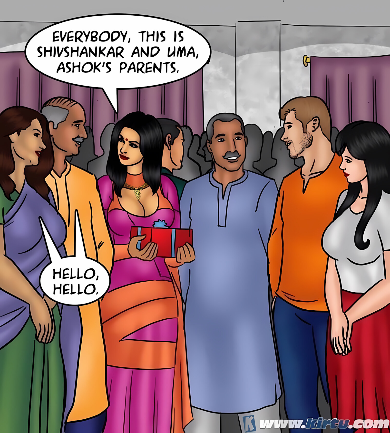 Savita Bhabhi 71-80 [Kirtu], Savita Bhabhi 80 - Houseful of Sin, page 3 of 147