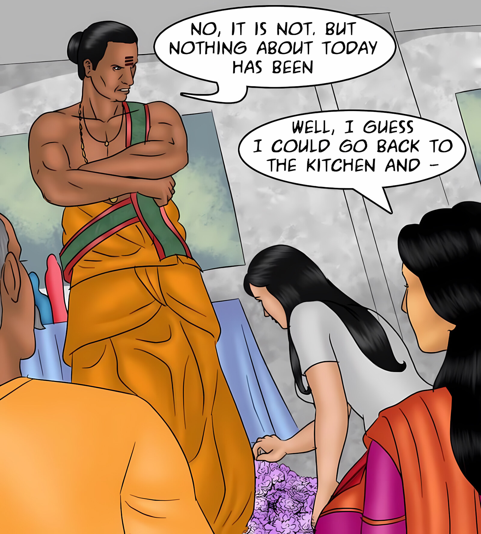 Savita Bhabhi 71-80 [Kirtu], Savita Bhabhi 80 - Houseful of Sin, page 41 of 147
