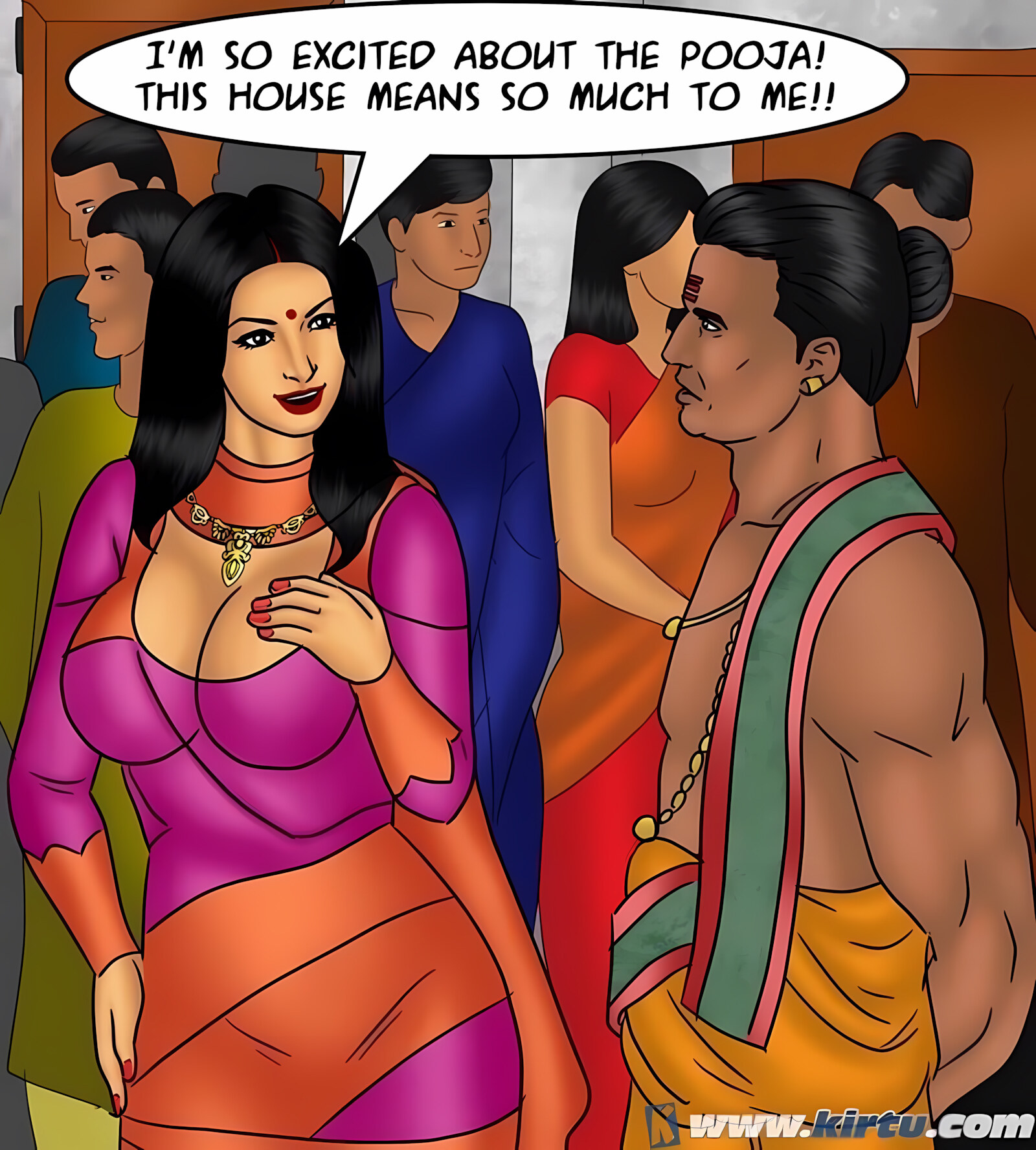 Savita Bhabhi 71-80 [Kirtu], Savita Bhabhi 80 - Houseful of Sin, page 6 of 147