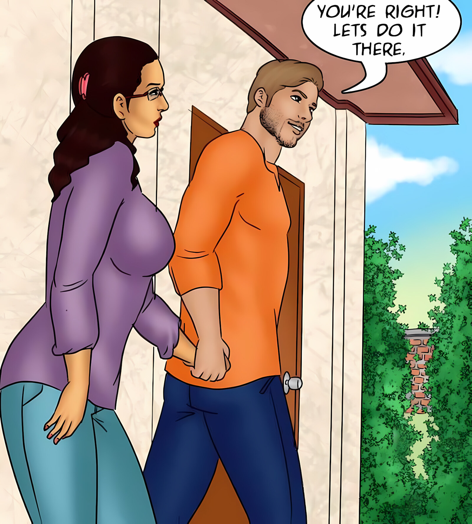 Savita Bhabhi 71-80 [Kirtu], Savita Bhabhi 80 - Houseful of Sin, page 59 of 147