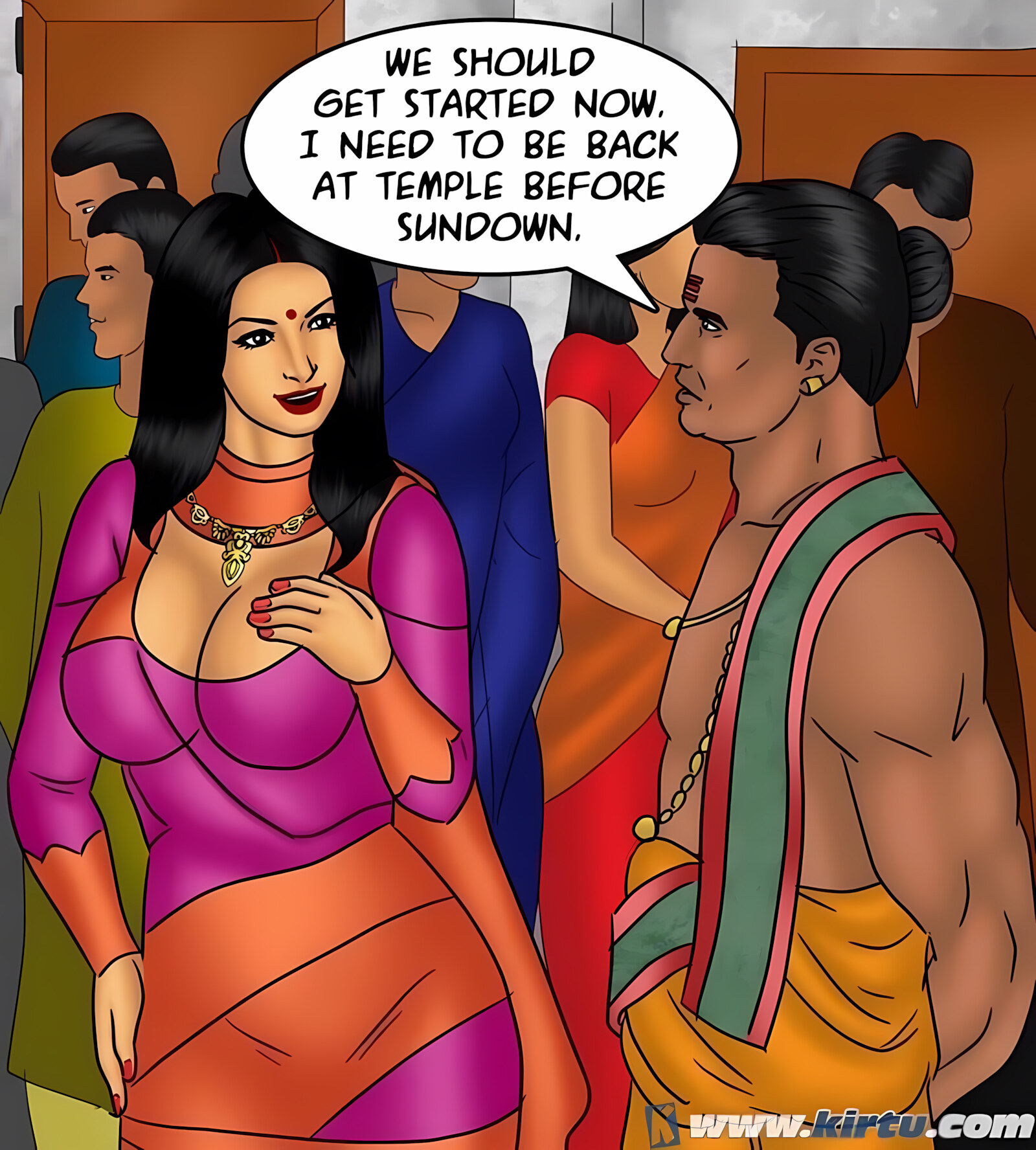 Savita Bhabhi 71-80 [Kirtu], Savita Bhabhi 80 - Houseful of Sin, page 7 of 147